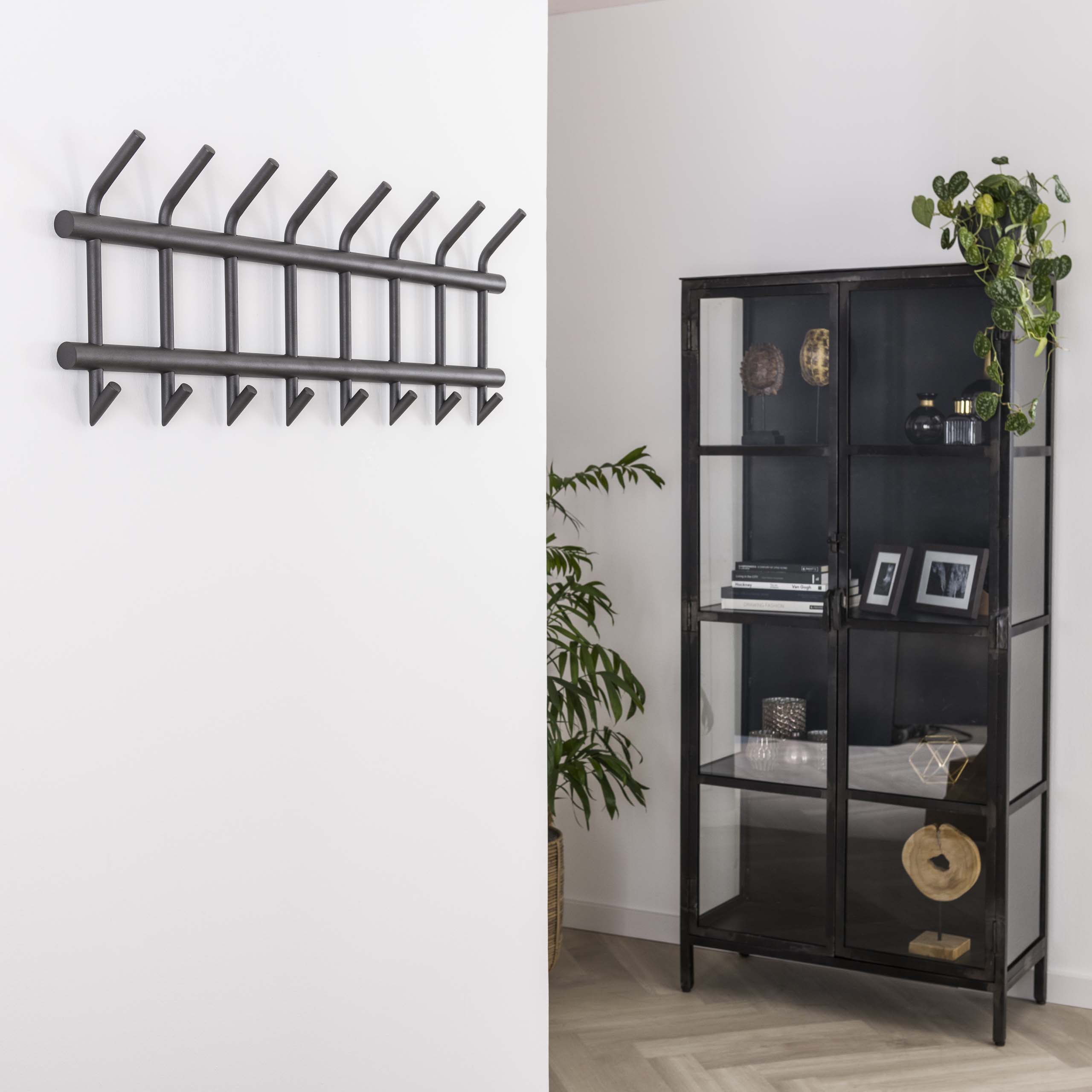 Appendiabiti Ganci in acciaio (8 ganci)