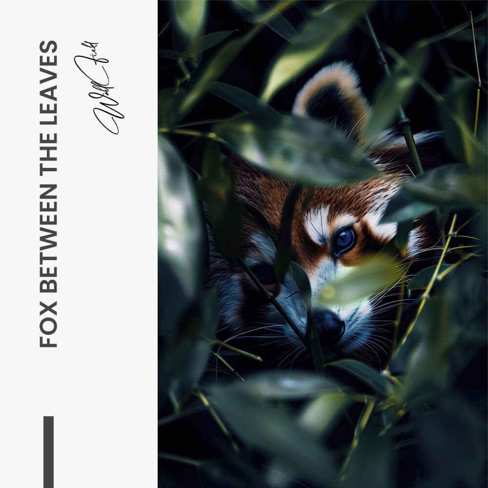 Fox between the Leaves – Glass