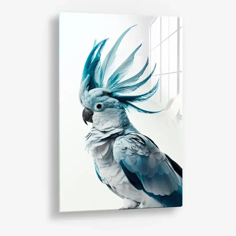 Aqua Parrot – Glass