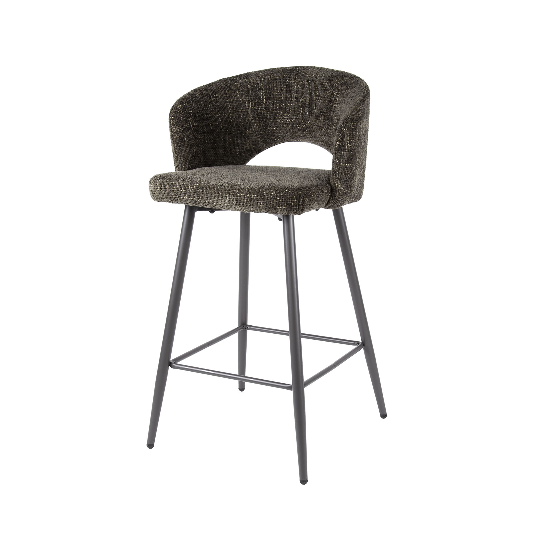 Bar stool Salon - packed per 2 - Cargo brown