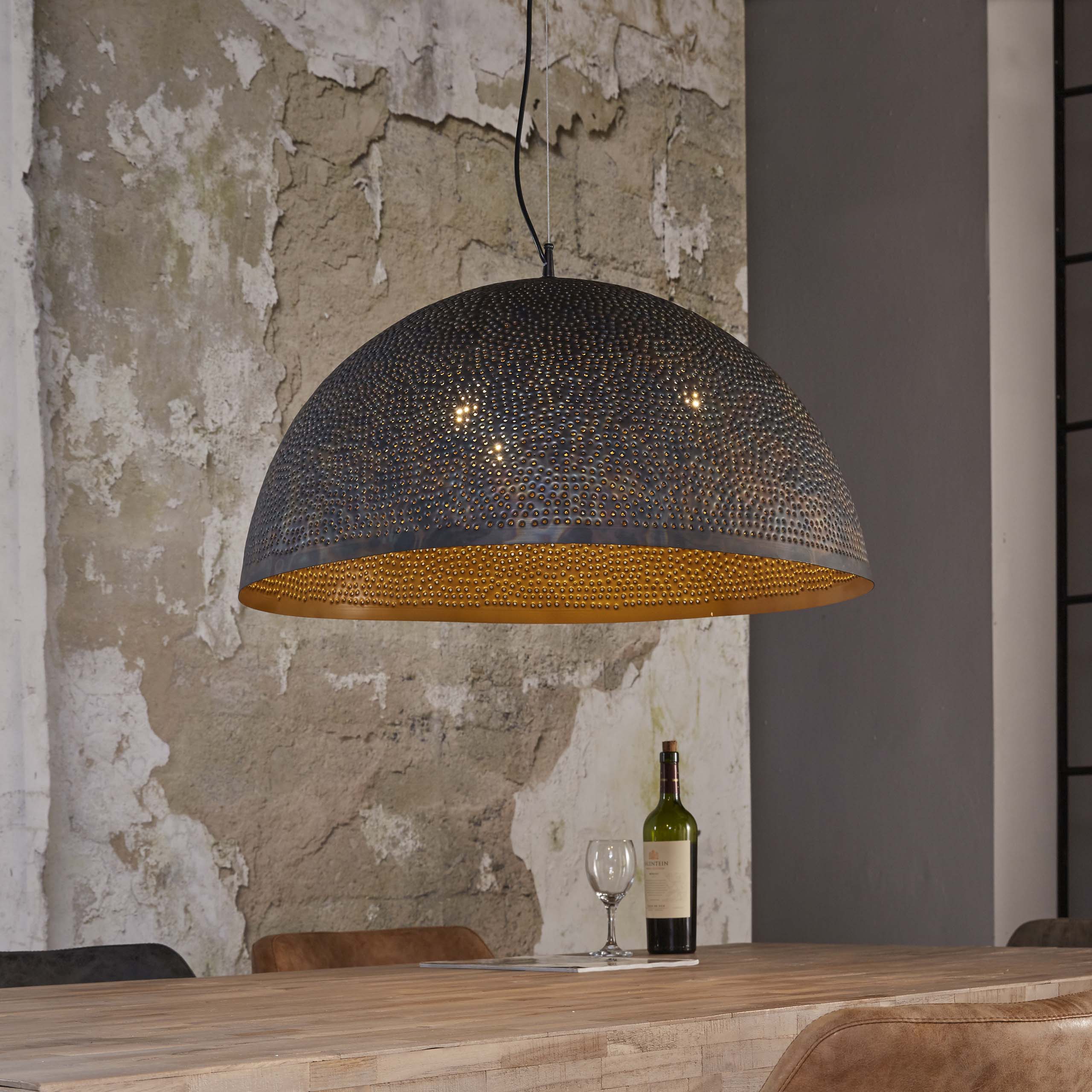 Hanging lamp 2L Punch Bulge