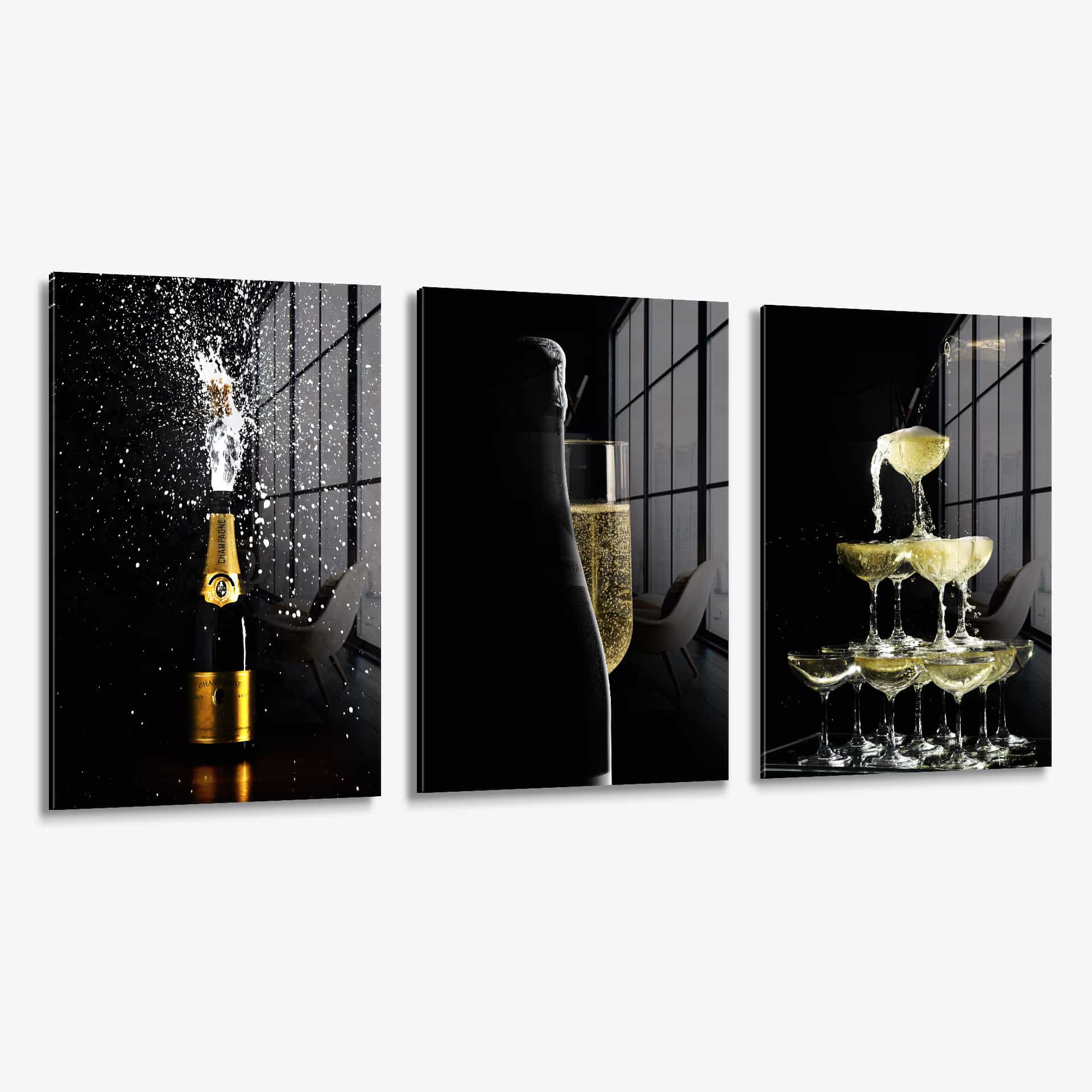 Bundel: "Champagne" (3x) - Vetro