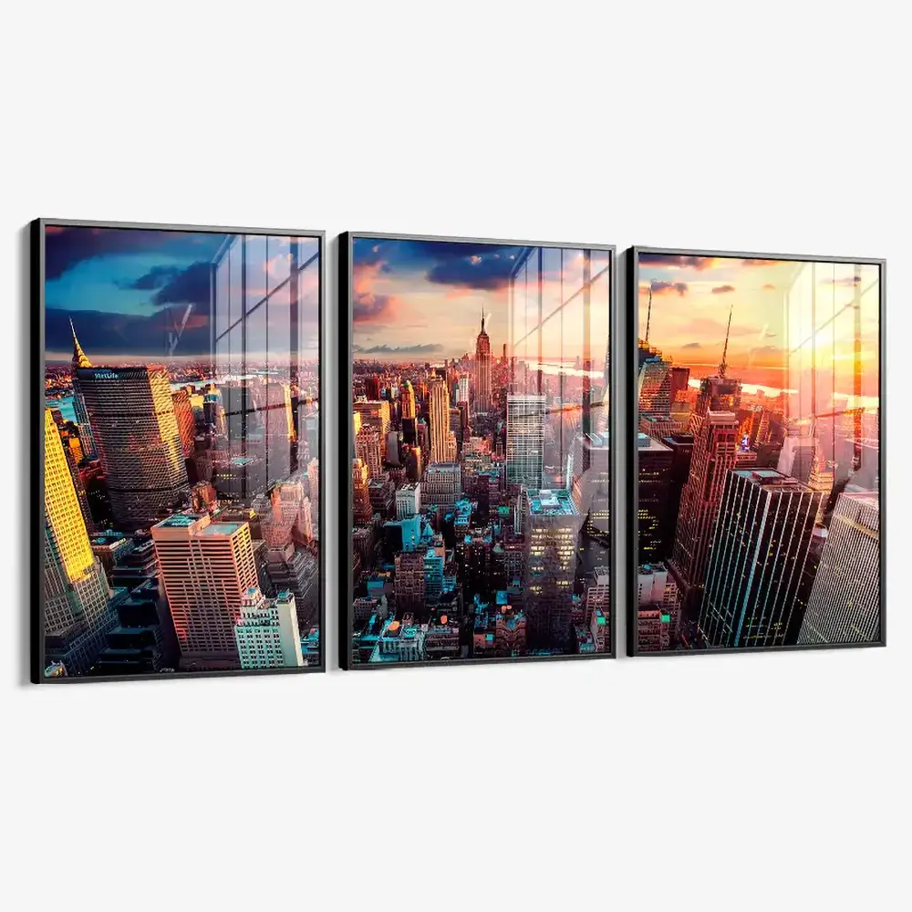 Bundle Sunset Midtown (3x) – Glass