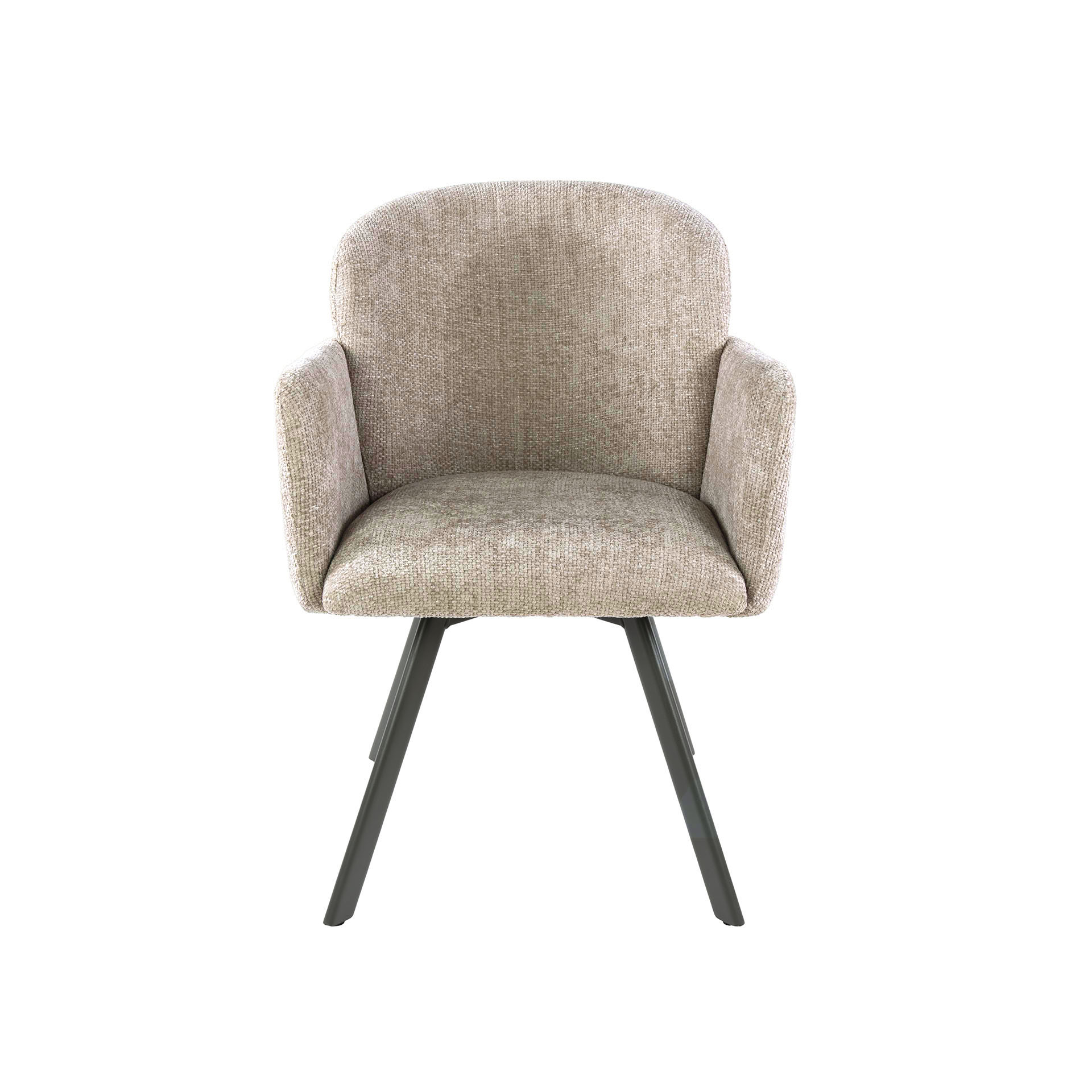Armchair Embrace rotatable - set of 2 - Hoven sand