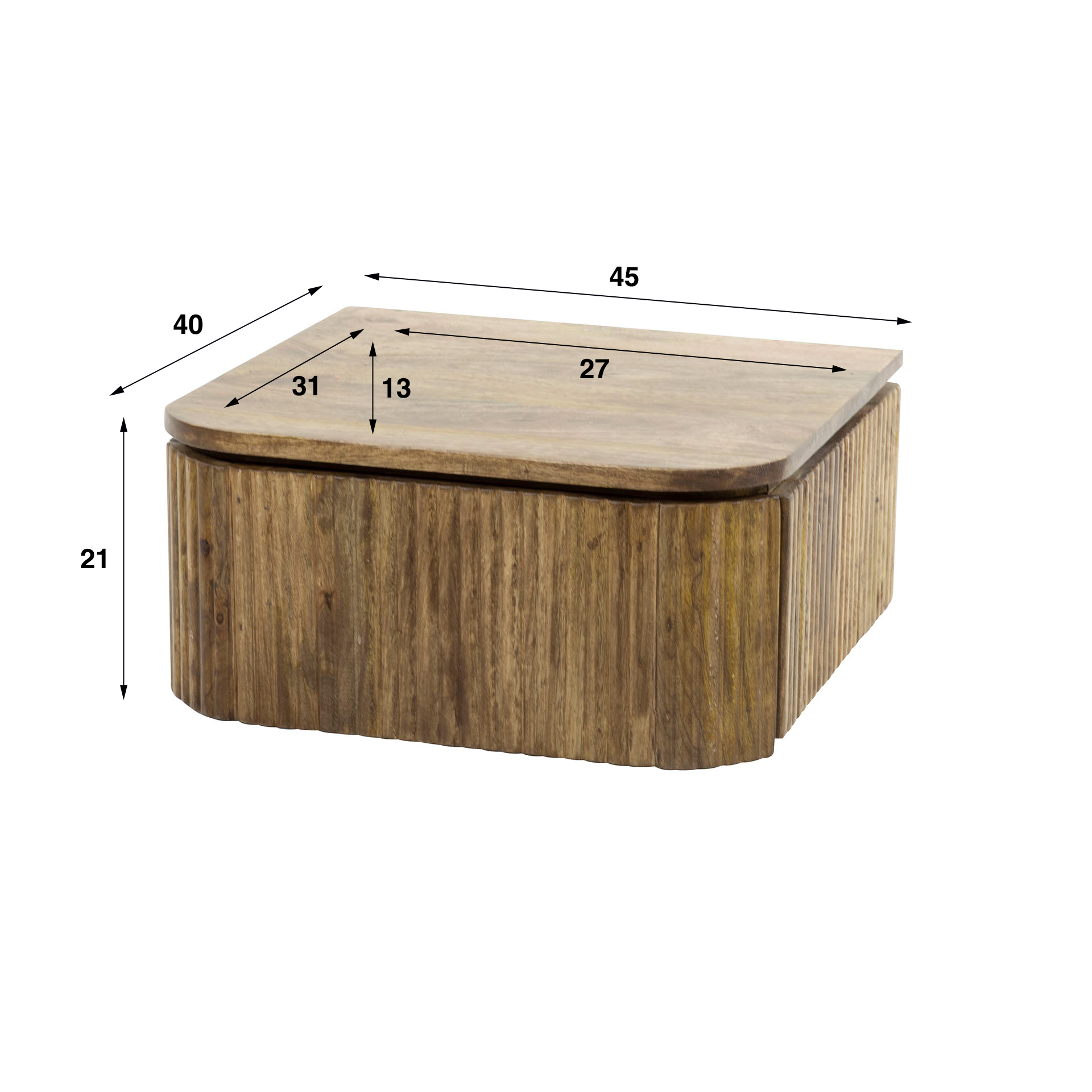 Comodino 1L Sway Appeso