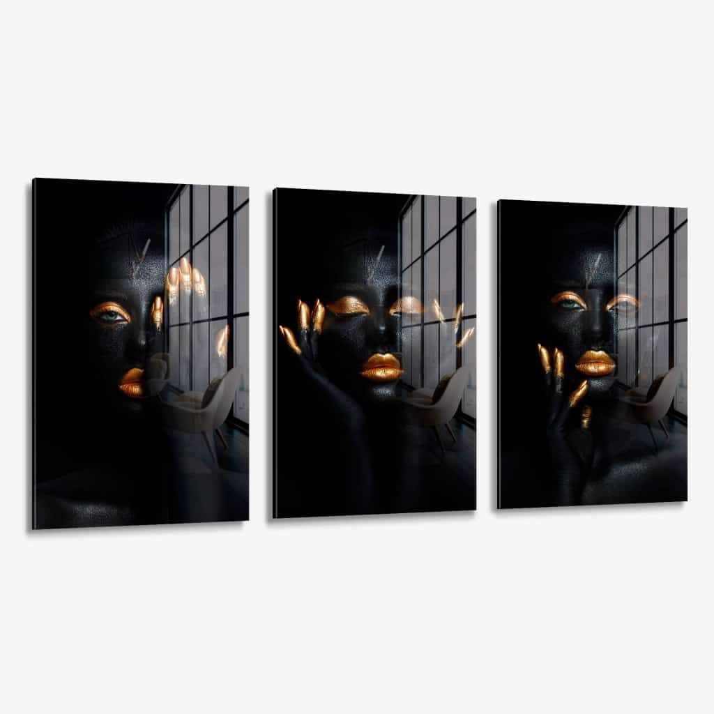 Bundle: "Golden Women" (3x) – Glass