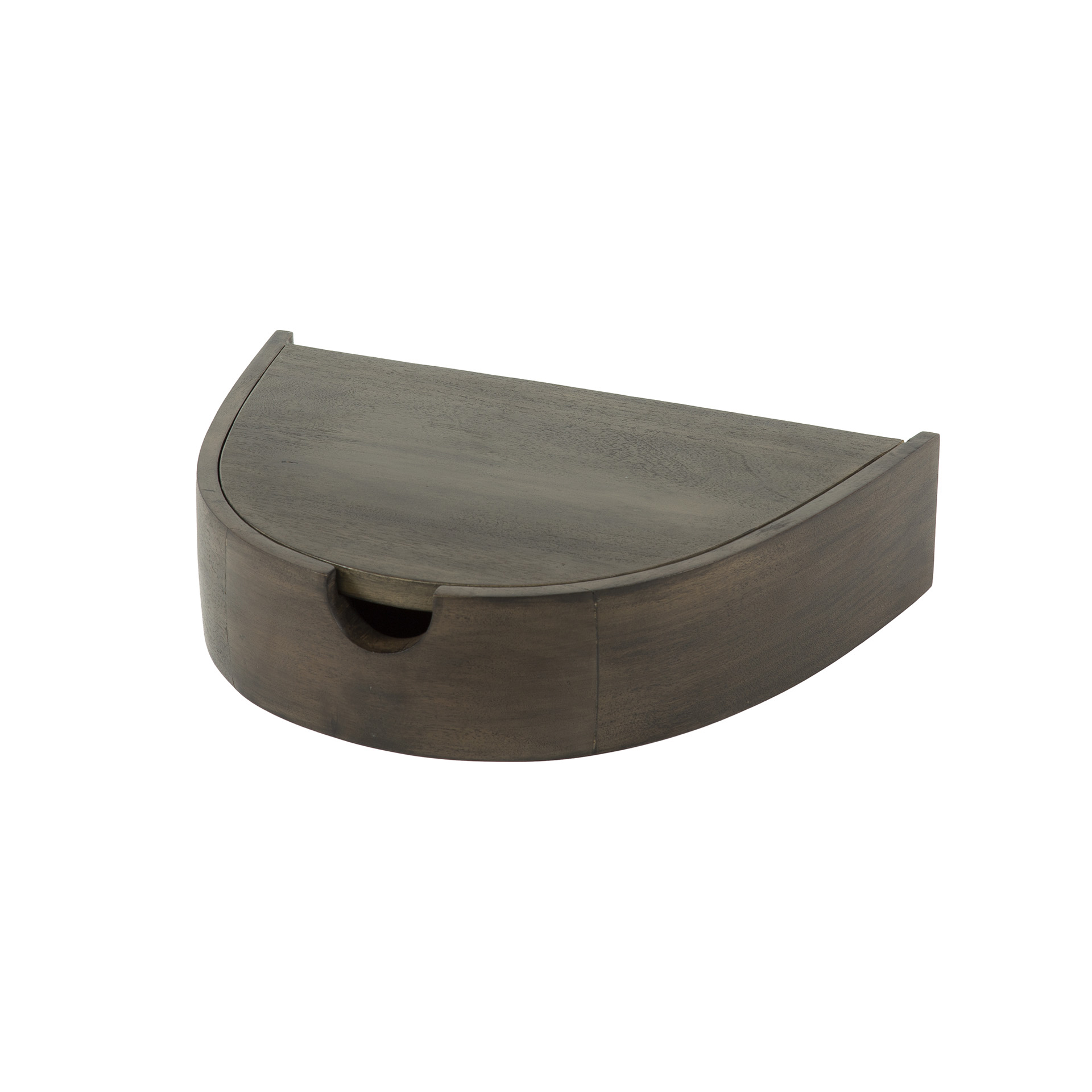 Bedside table Cove floating 1 drawer - set of 2 - acacia glaze