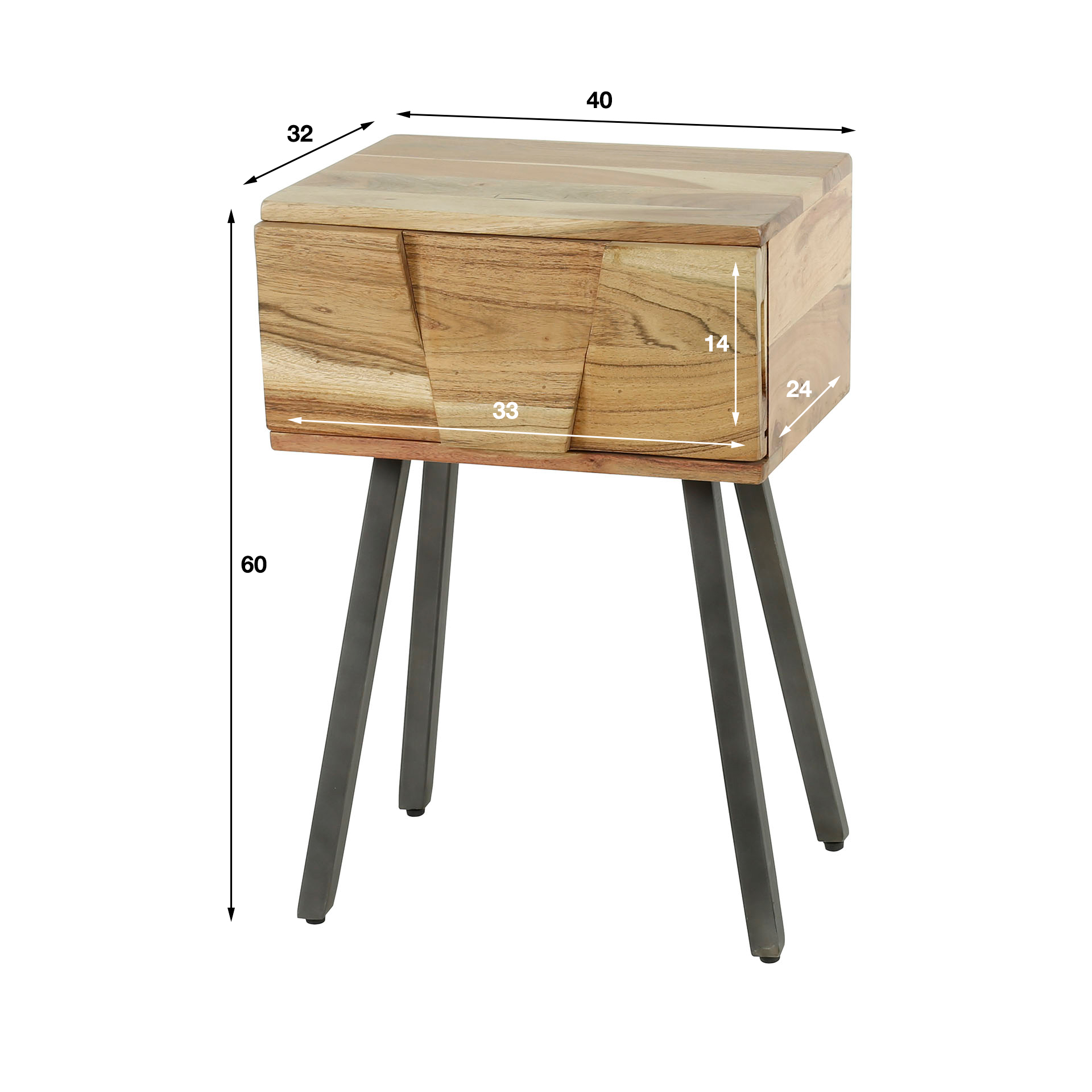 Payton bedside table
