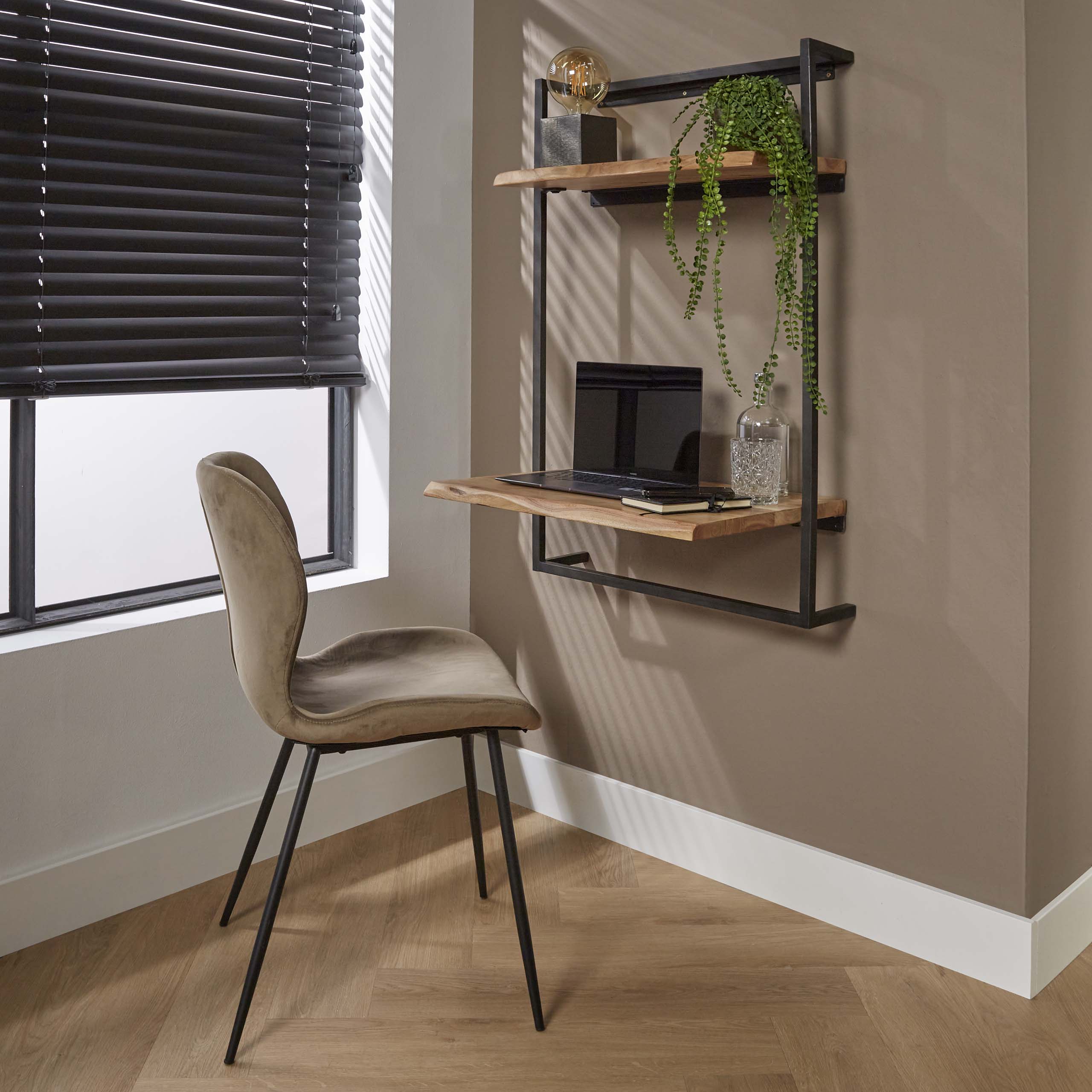 Scrivania air solid / Acacia massiccia naturale