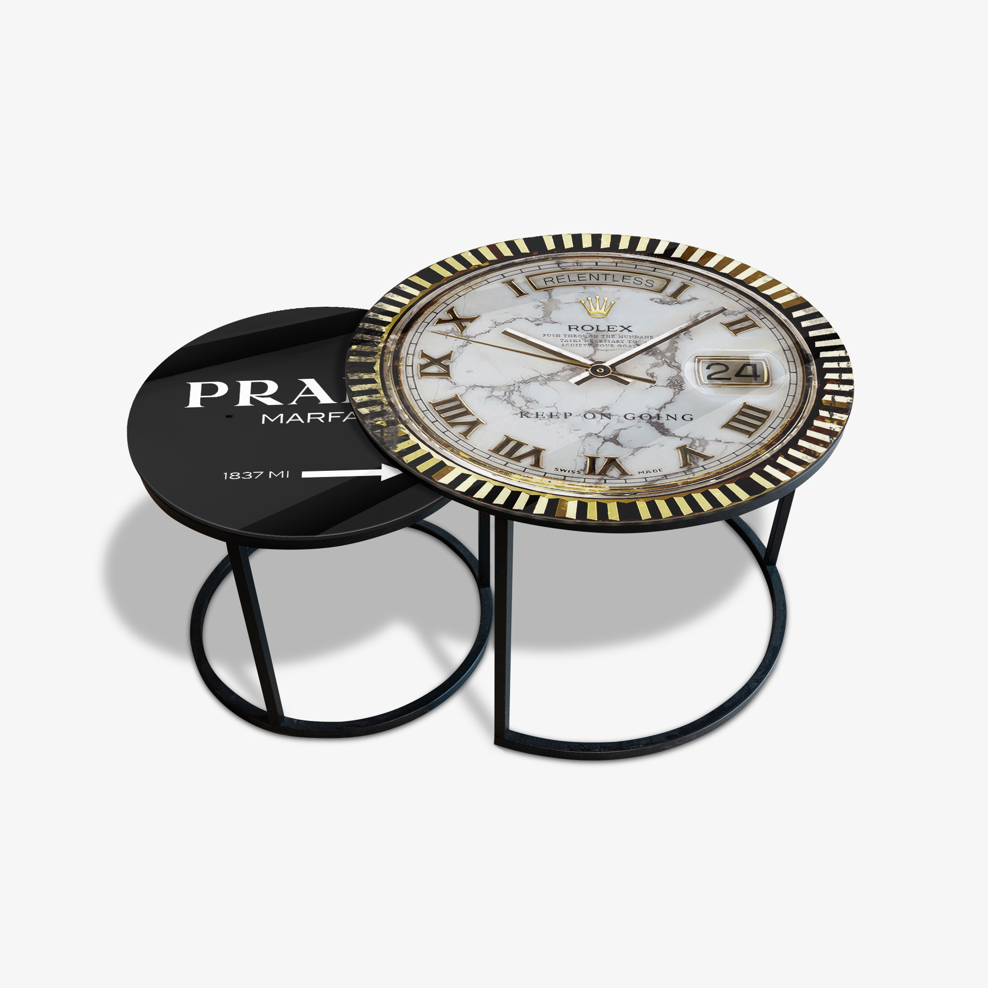 Coffee table Black - Luxury Life I