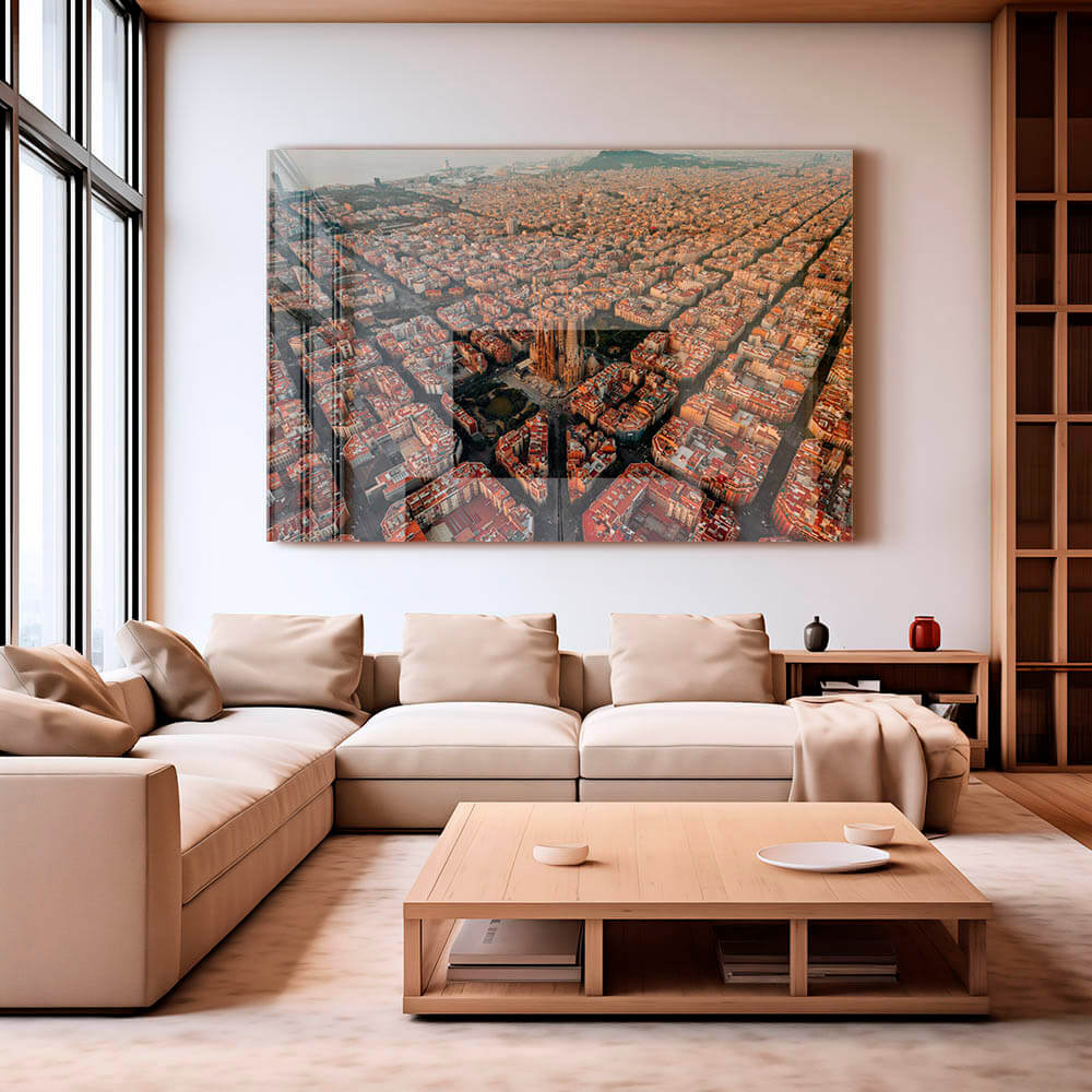 Barcelona View – Glass