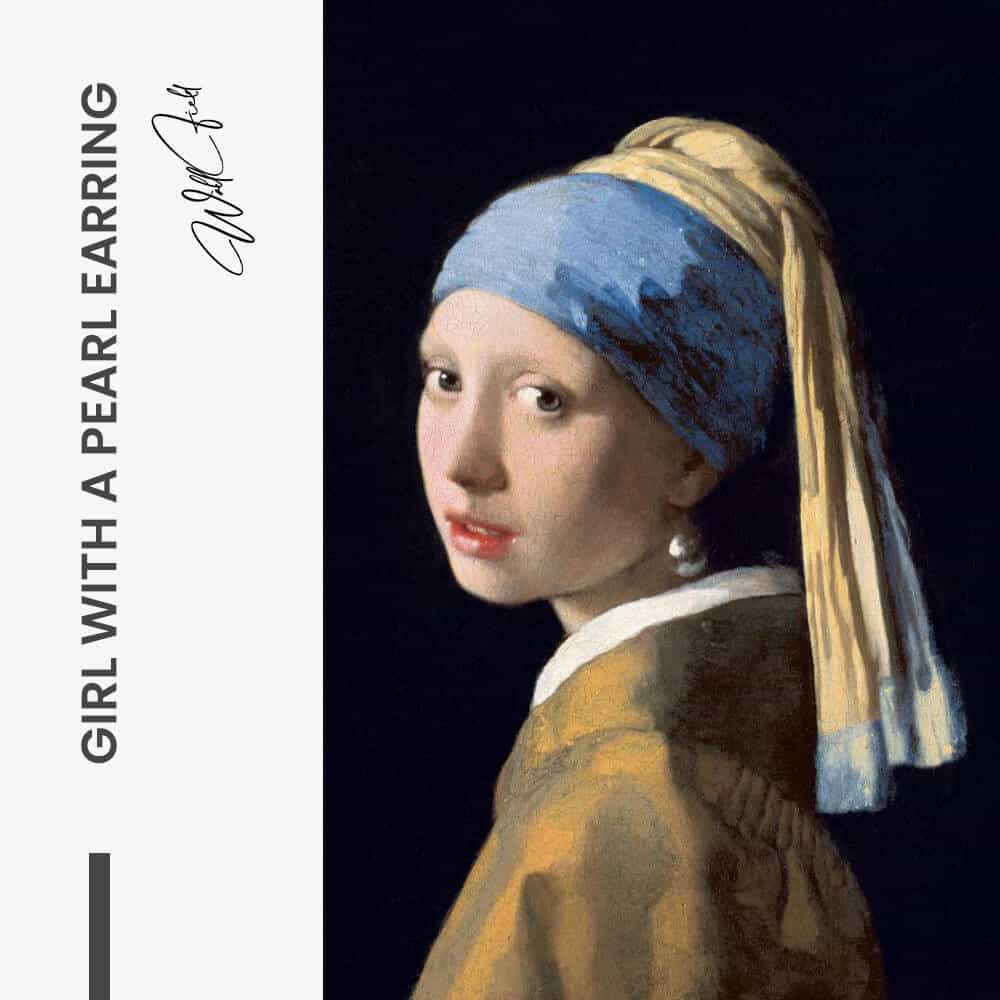 Girl With A Pearl Earring - Glass