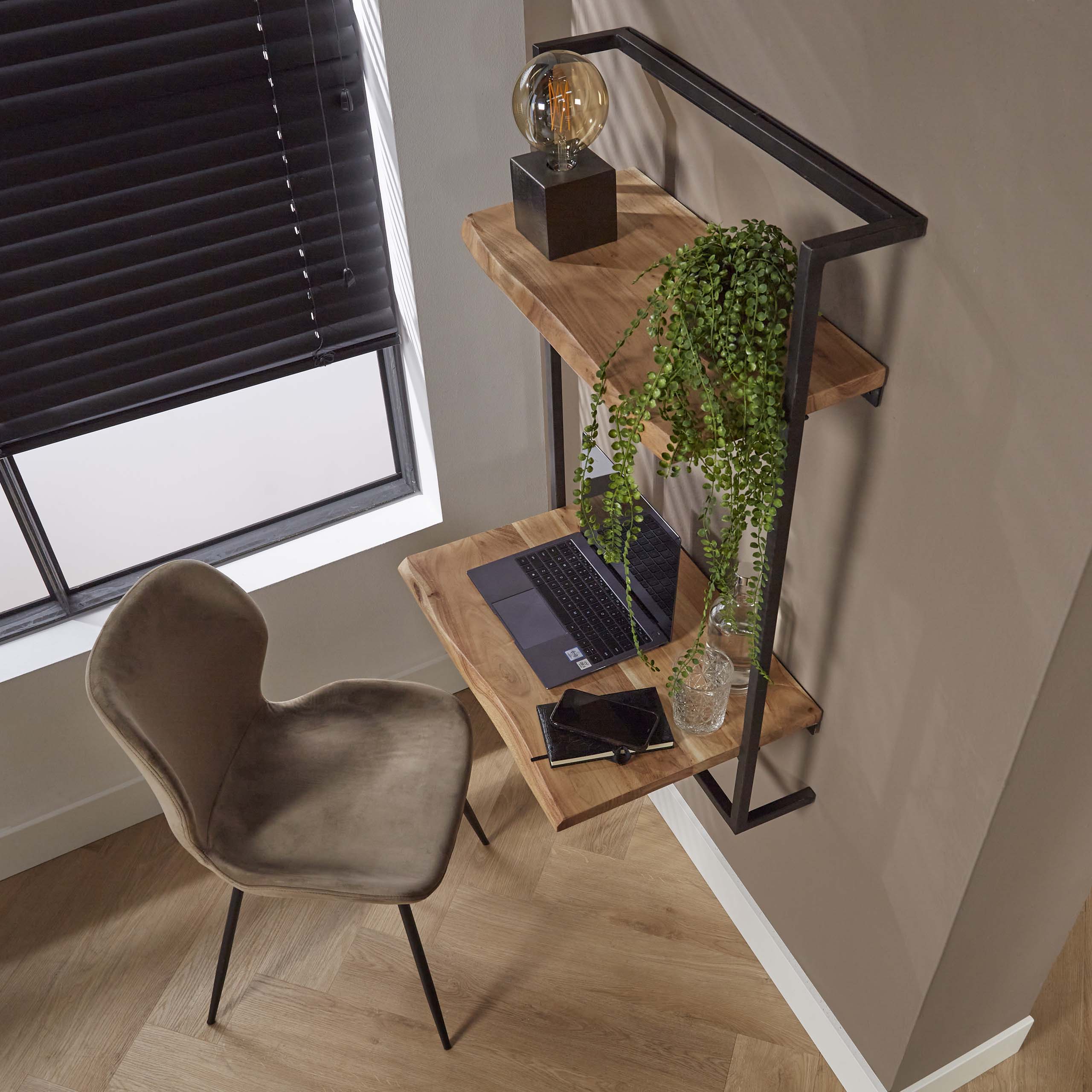 Scrivania air solid / Acacia massiccia naturale