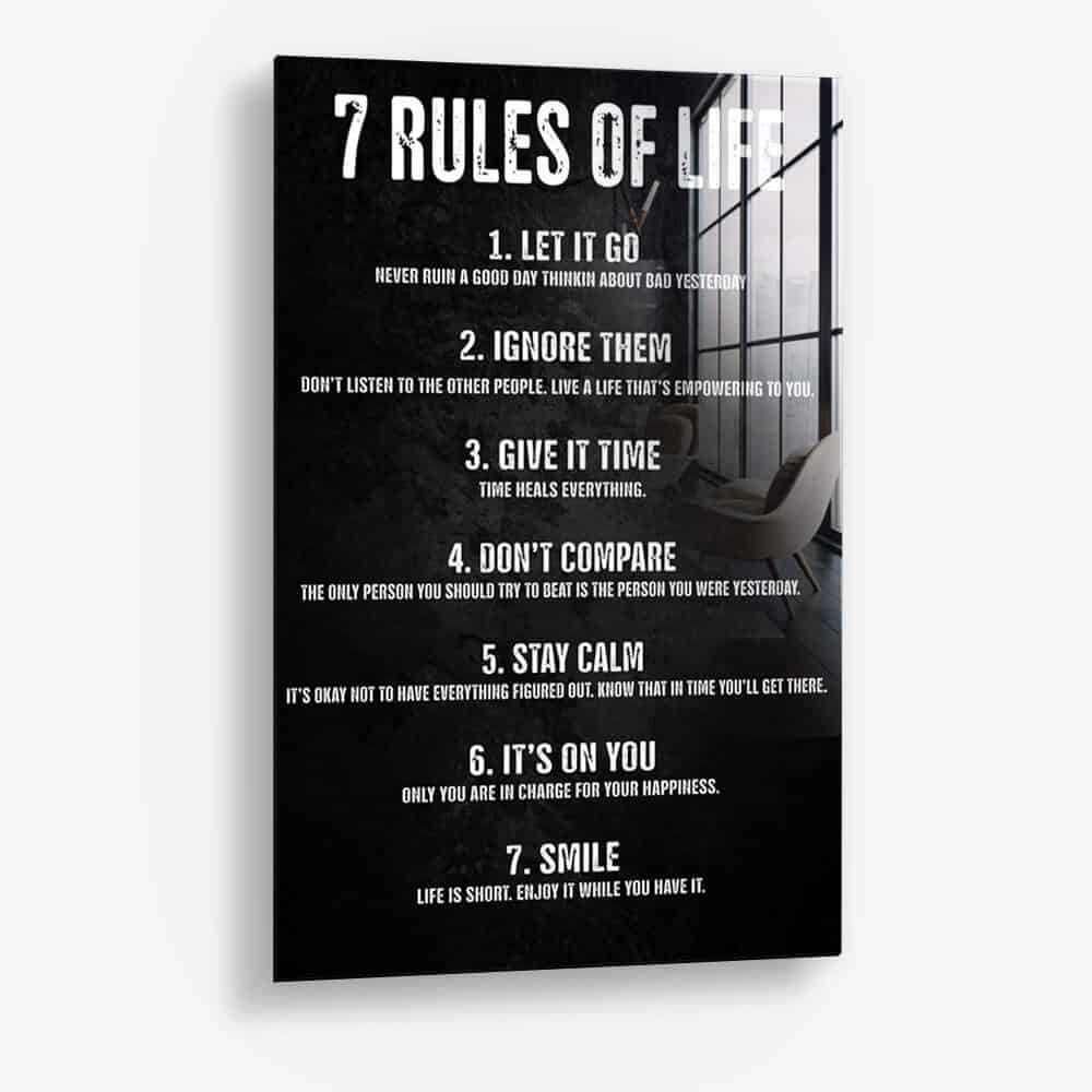 7 Rules of Life - Vetro