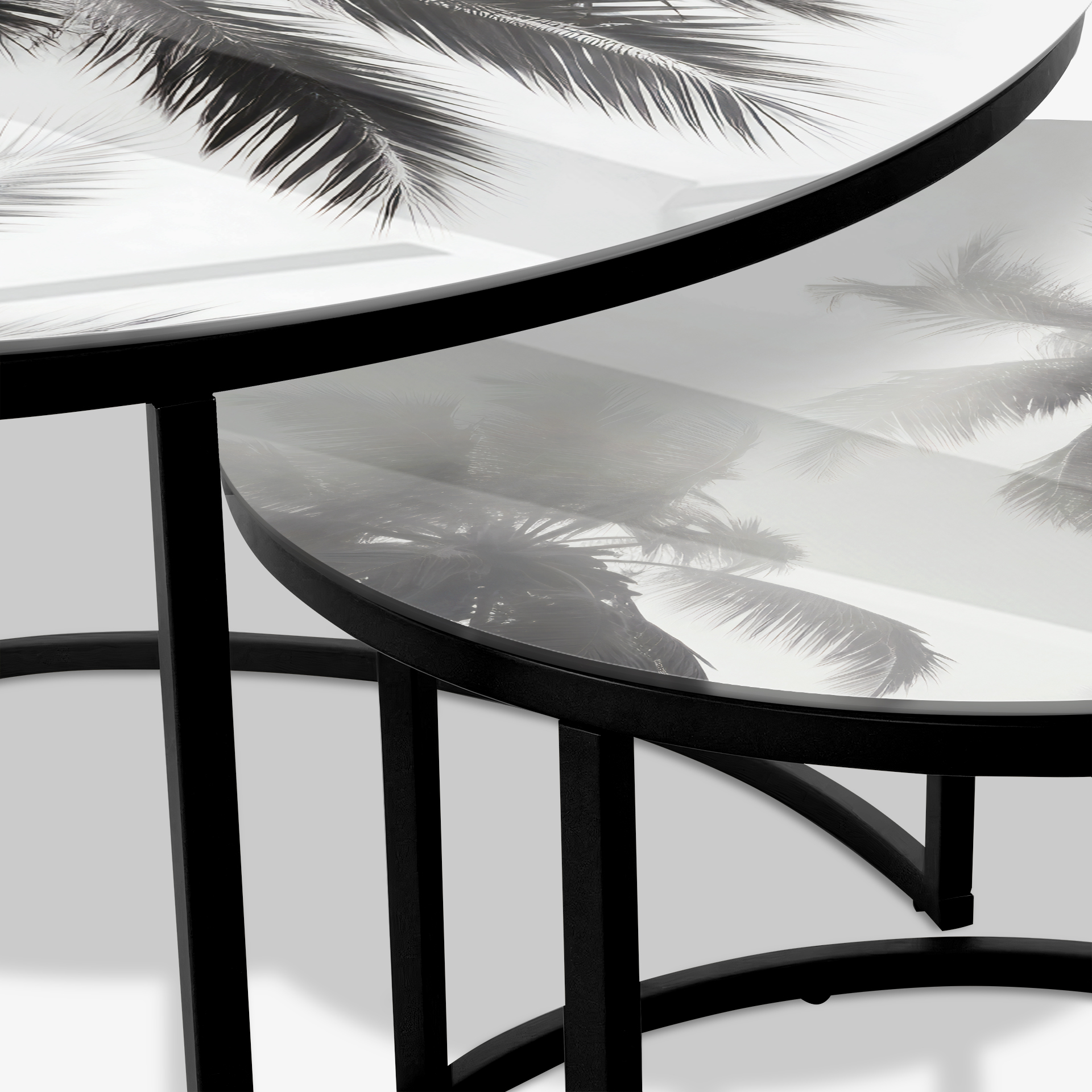 Coffee table Black - Under the Palm Top