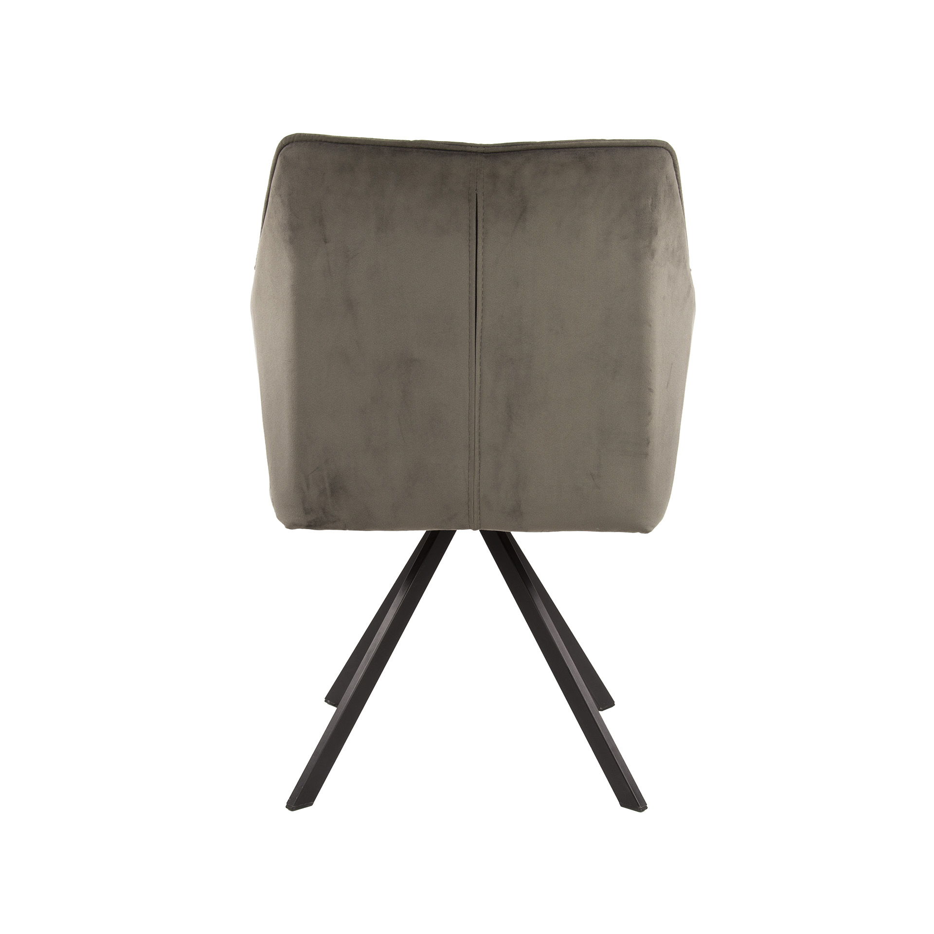 Armchair grid rotatable. VPE2 / Anthracite velvet