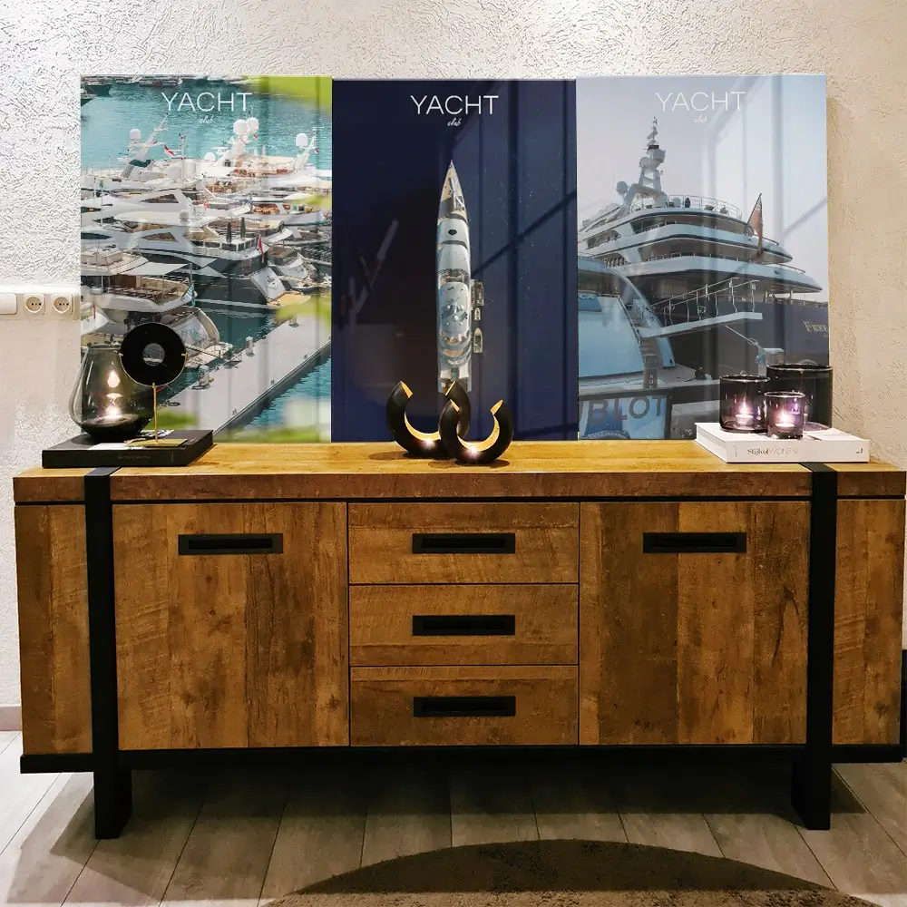 Bundle: "Yacht Club" (3x) – Glass