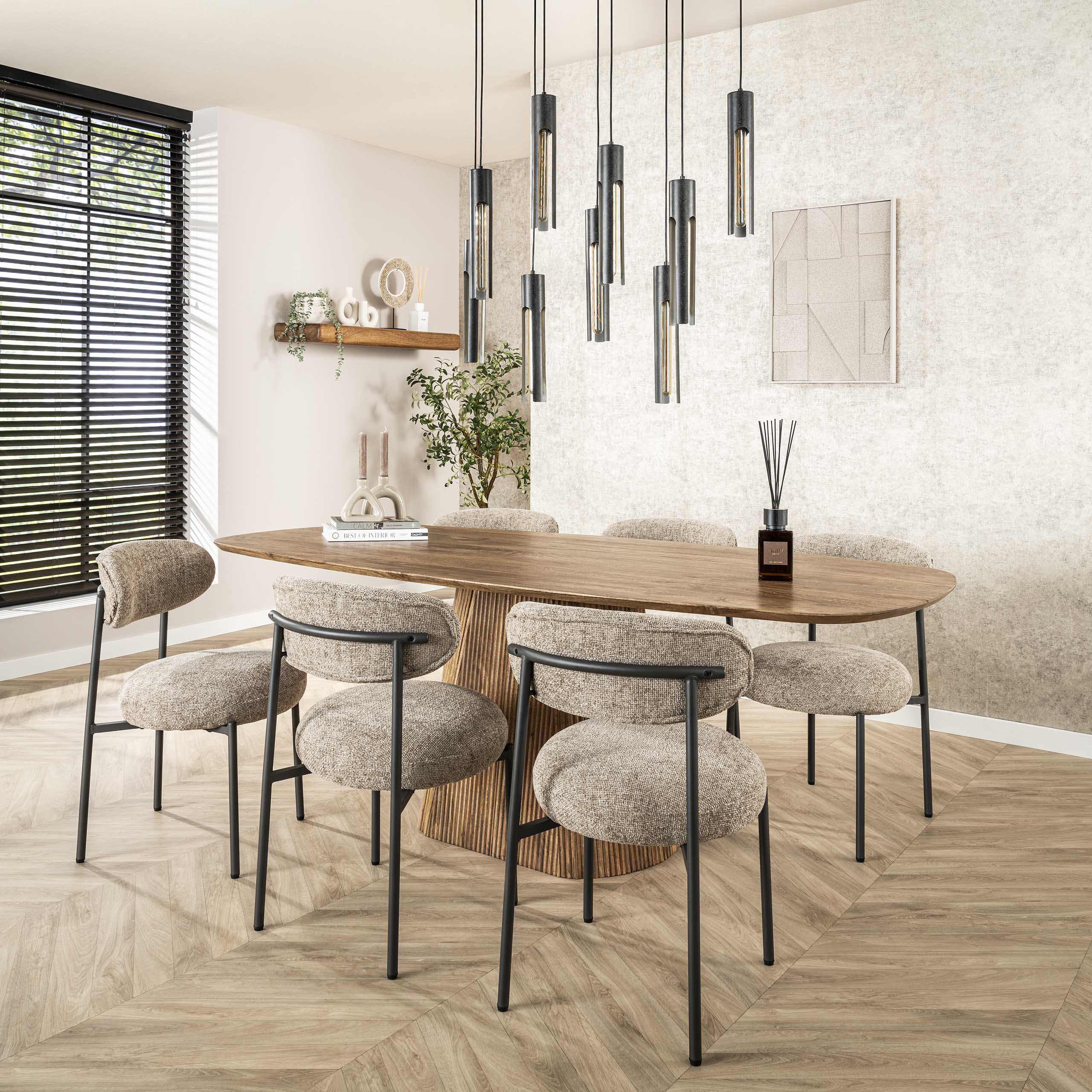 Chair Round - packed per 2 - Cargo sand