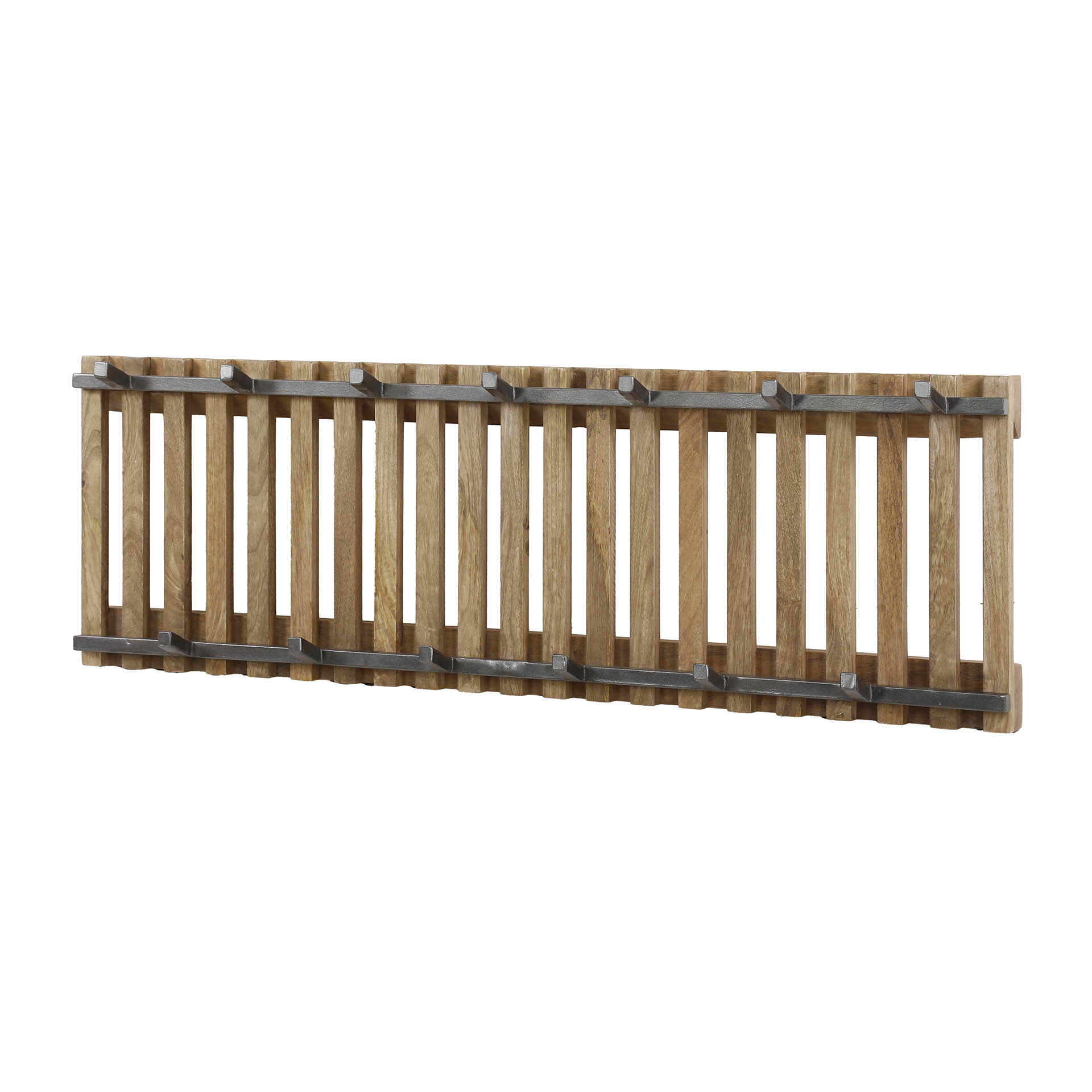 Coat rack tweak 13 hooks wide / Solid mango sand color