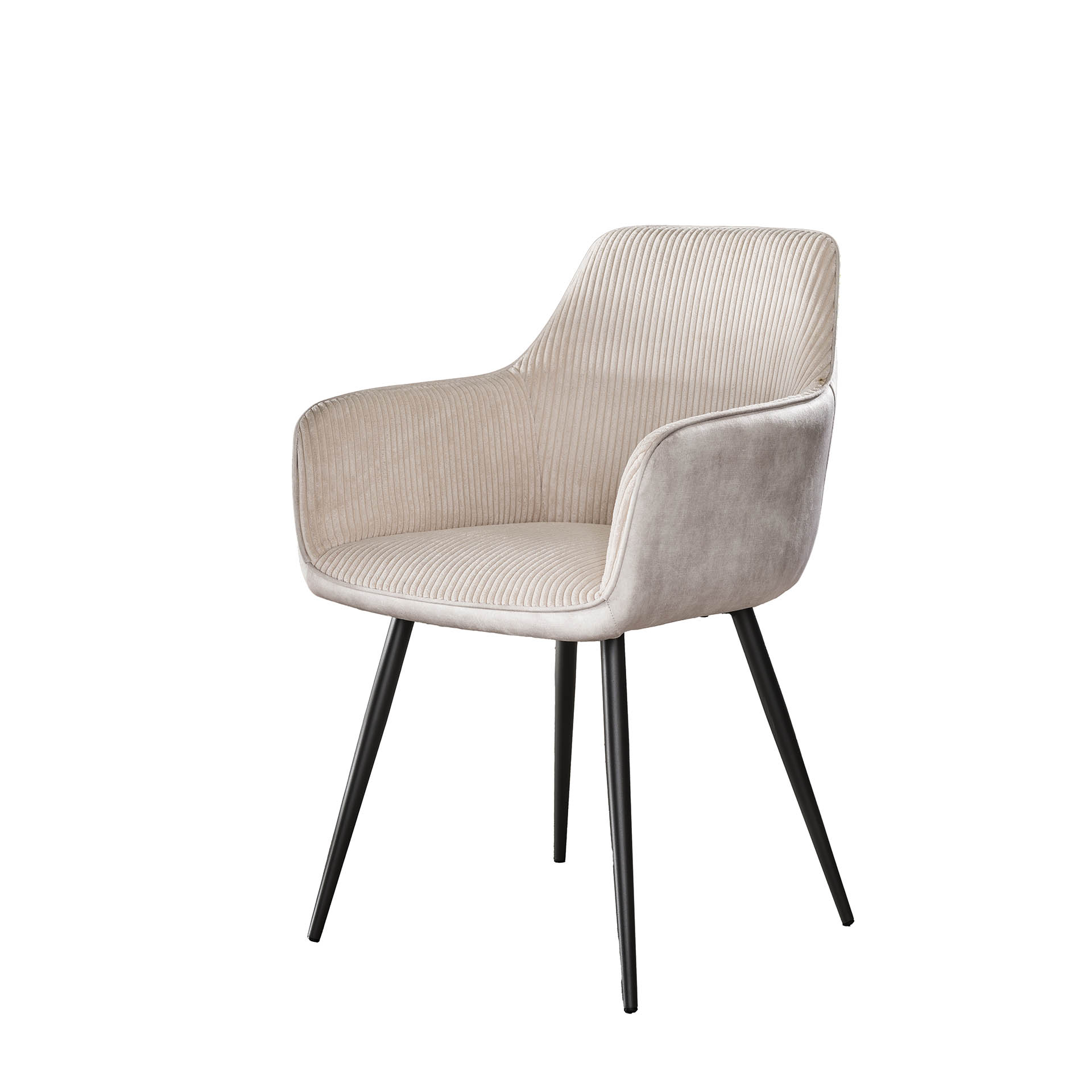Poltrona Rib VPE2 / Rock Bianco sporco