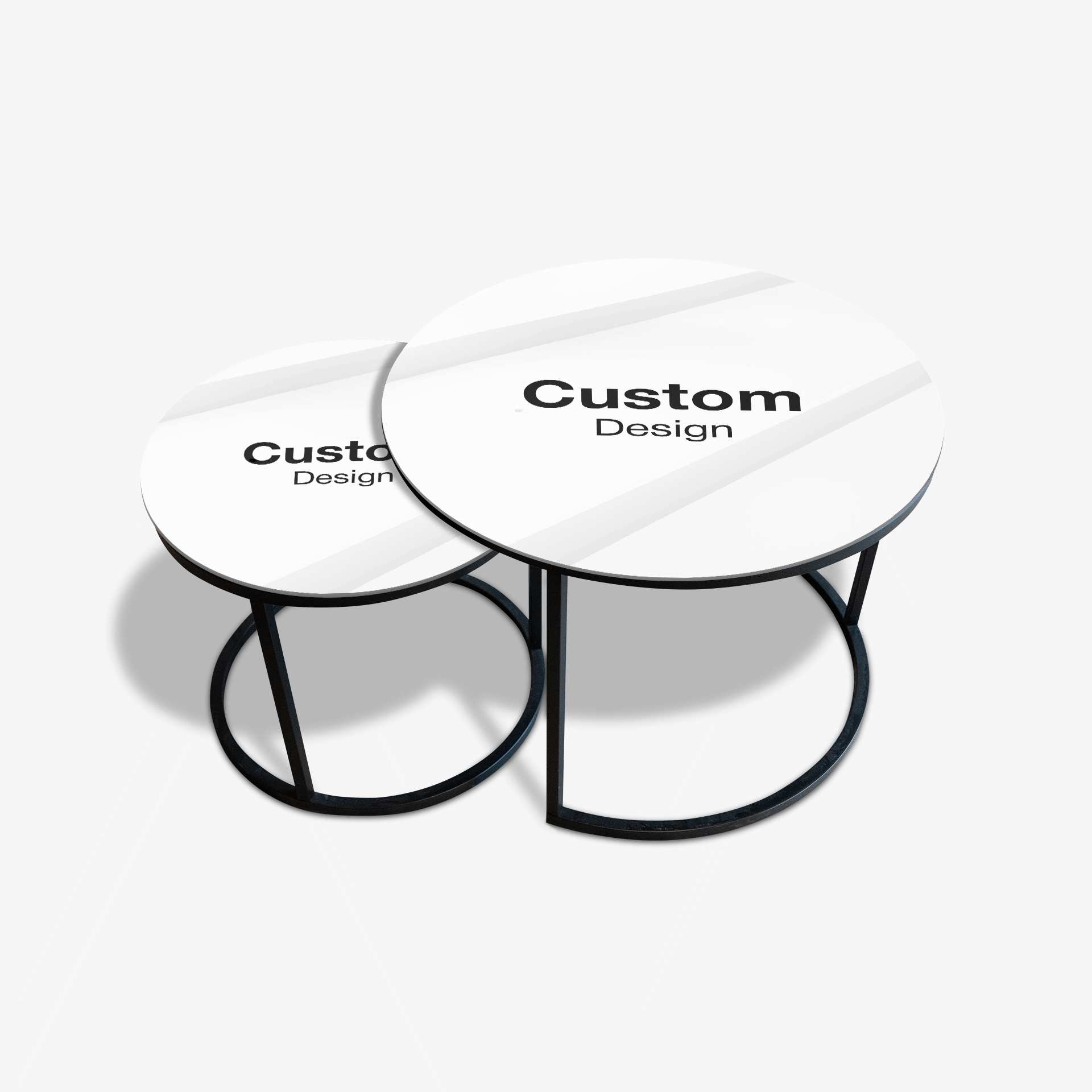 Tavolino Nero - Su misura