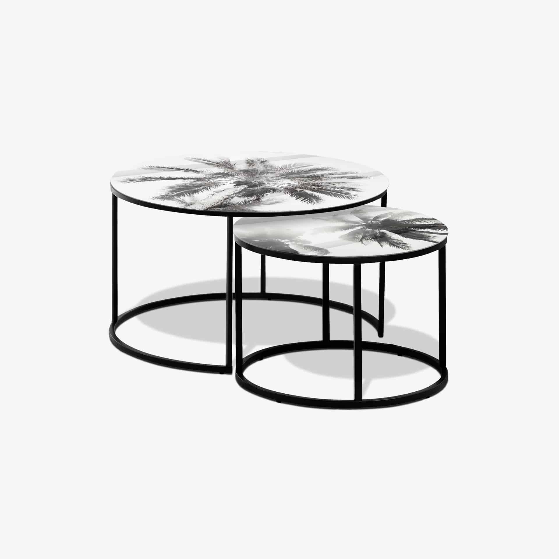 Coffee table Black - Under the Palm Top