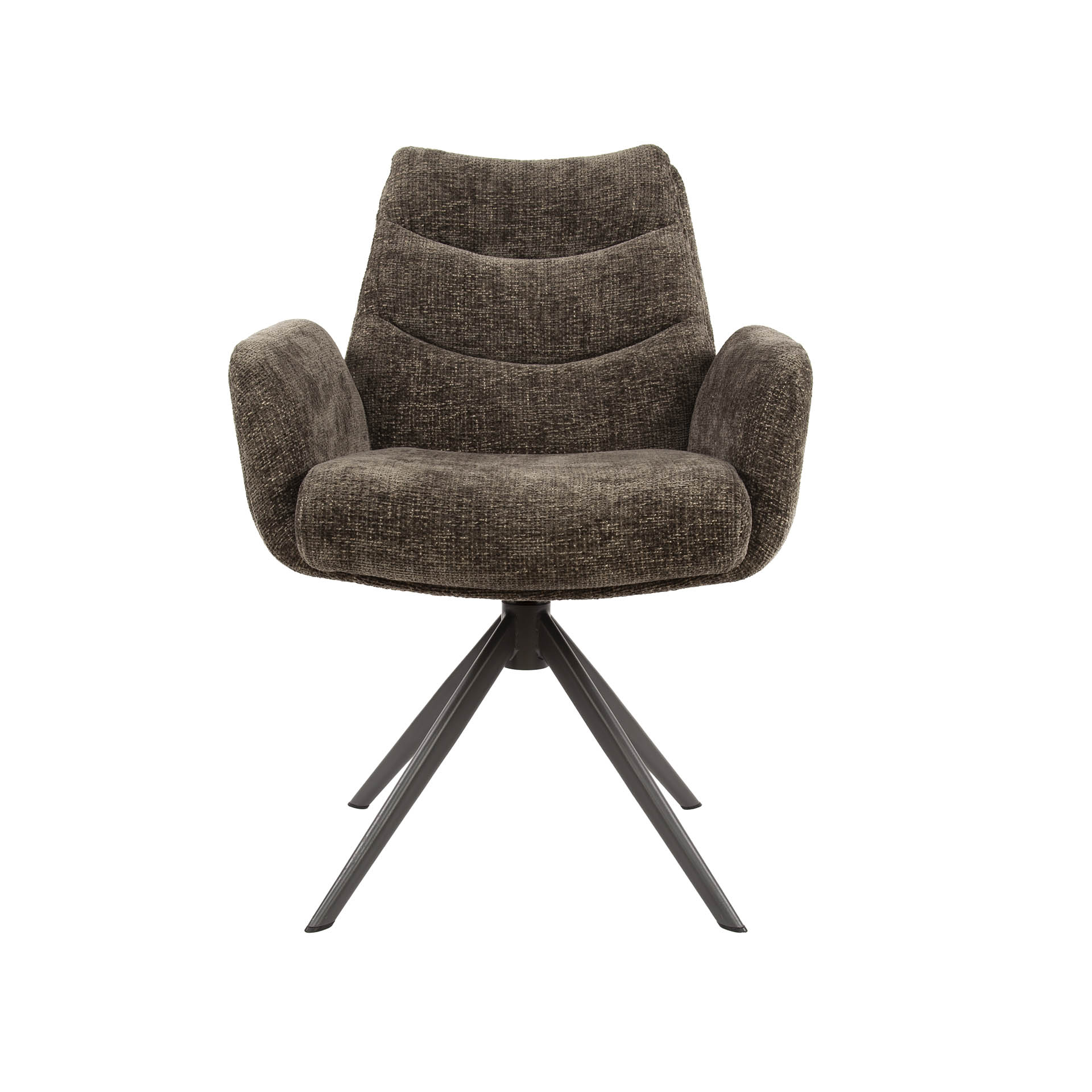 Armchair Lounge swiveling - set of 2 - Hoven taupe