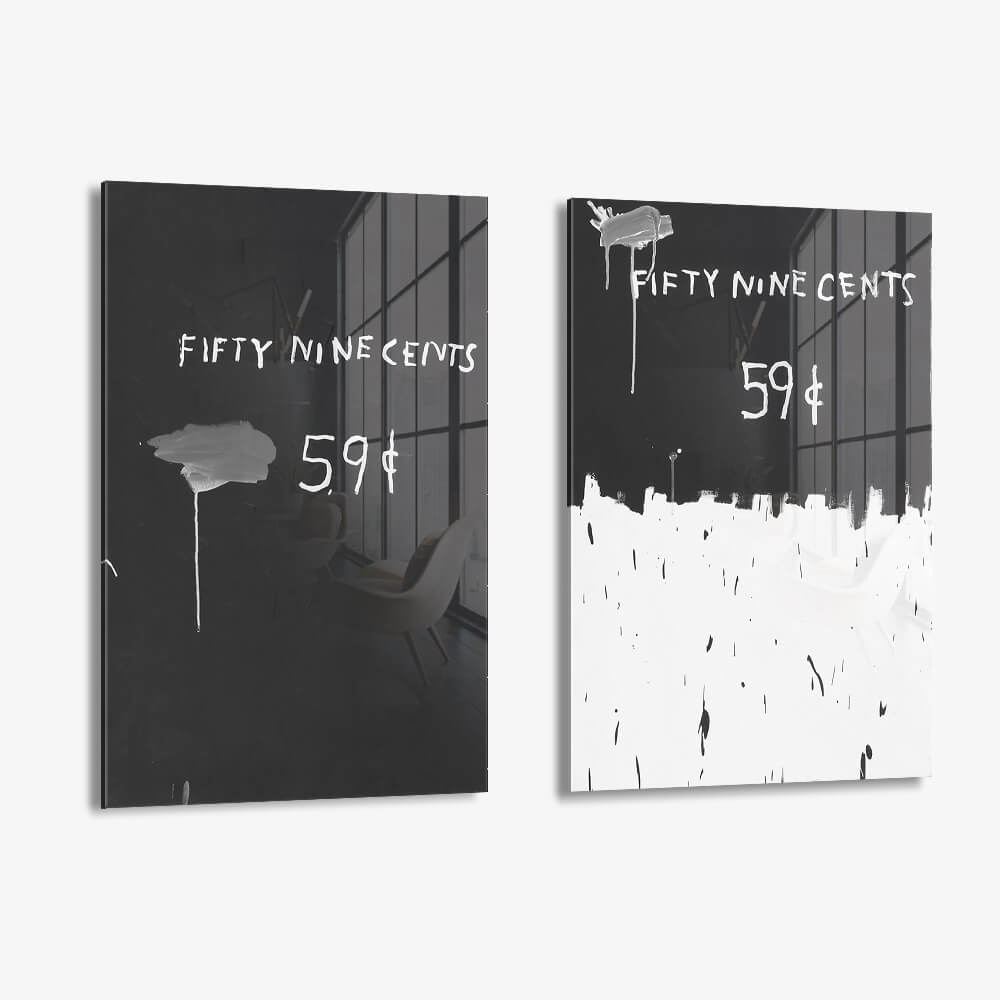 Bundle: "Two For One Dollar" (2x) – Glass