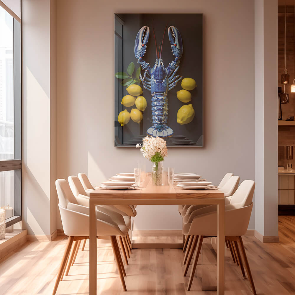 Blue Lobster III – Glass