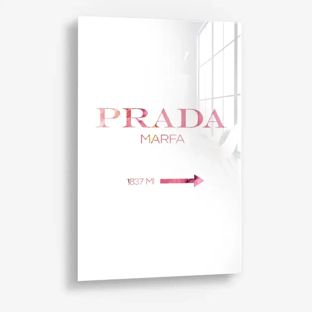 Rose Prada Marfa – Glass