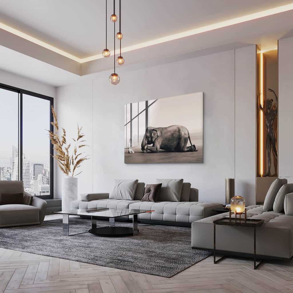 Spiritual Elephant - Vetro