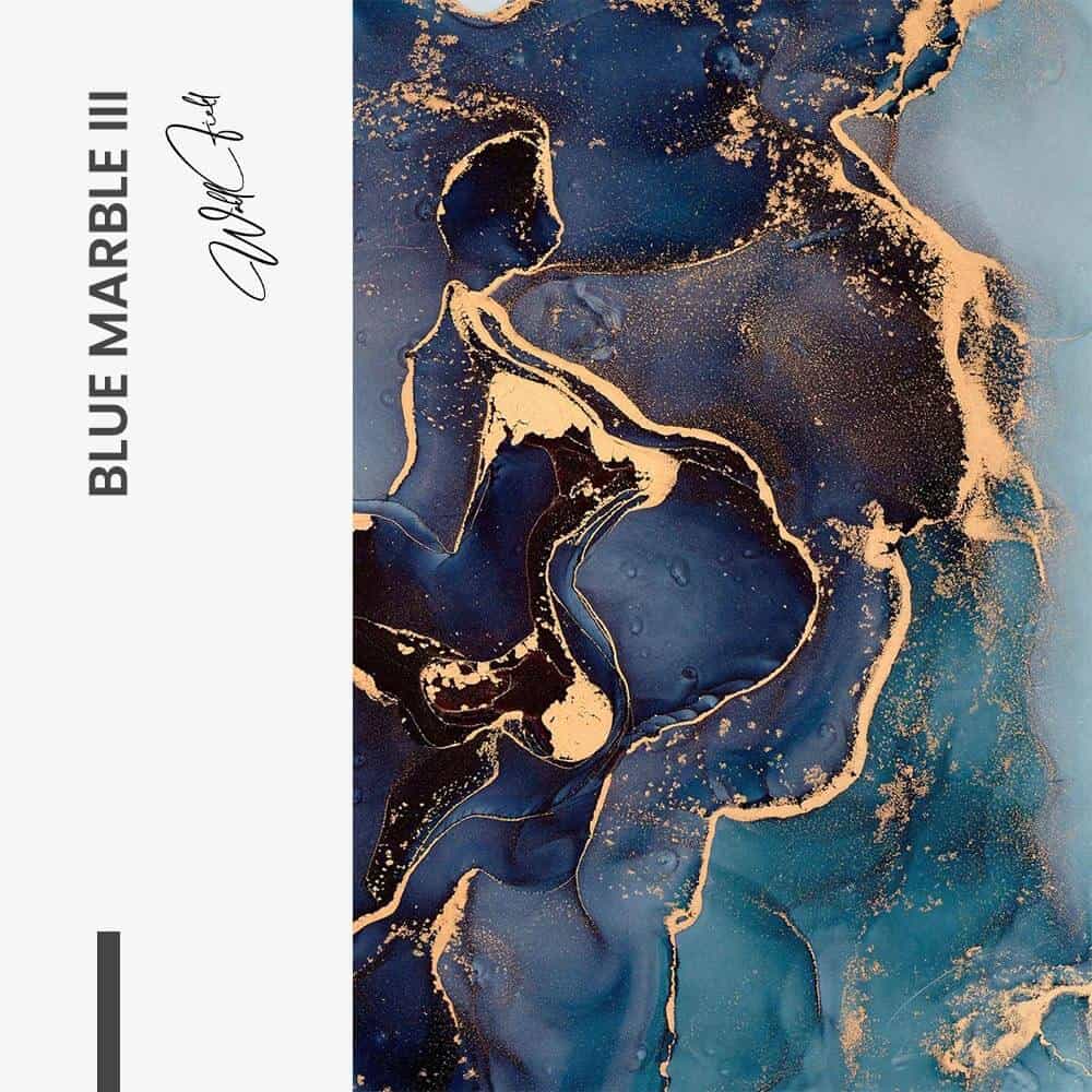 Bundle: "Blue Marble" (3x) – Glass
