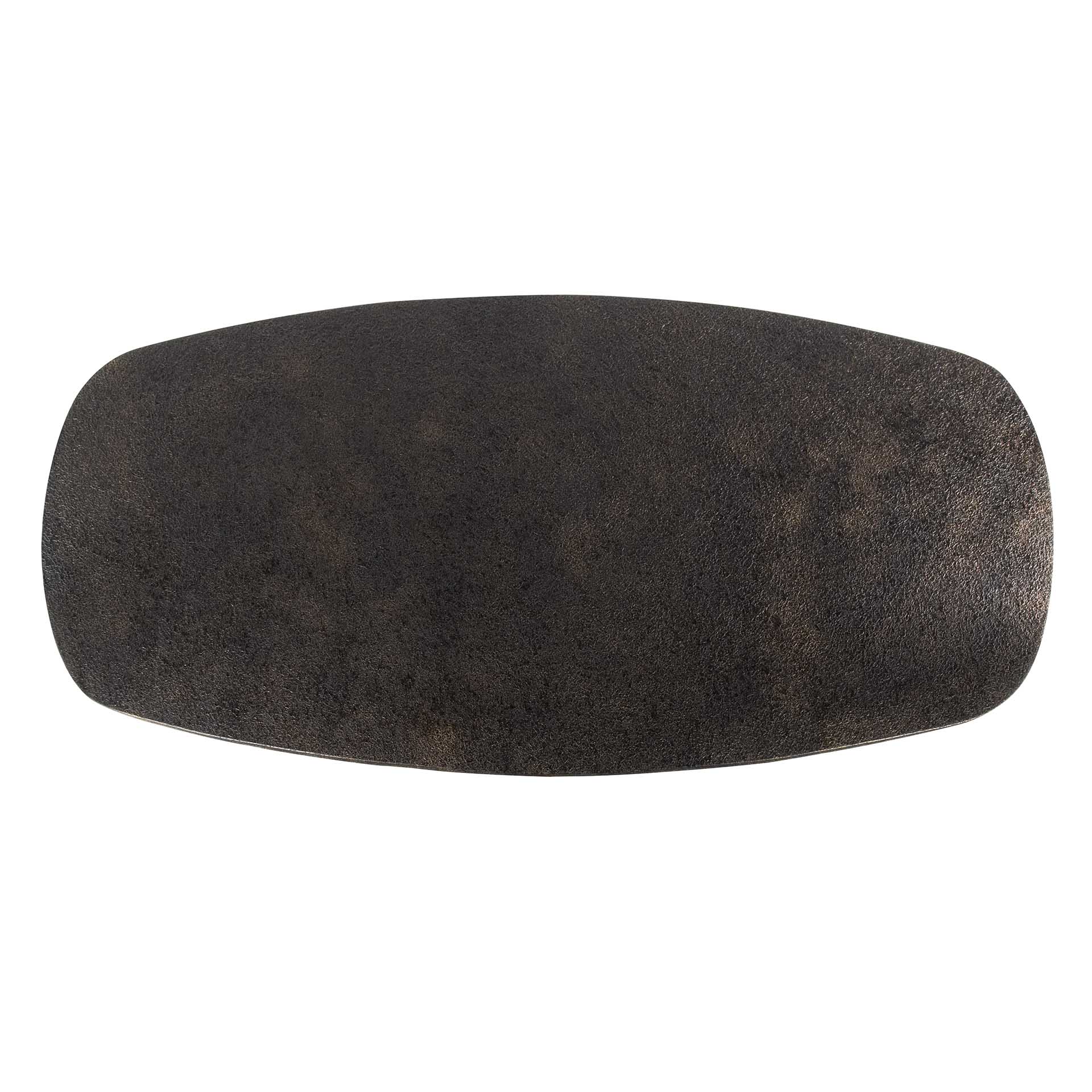 Dining table Metallic Danish oval 180 cm - Gray