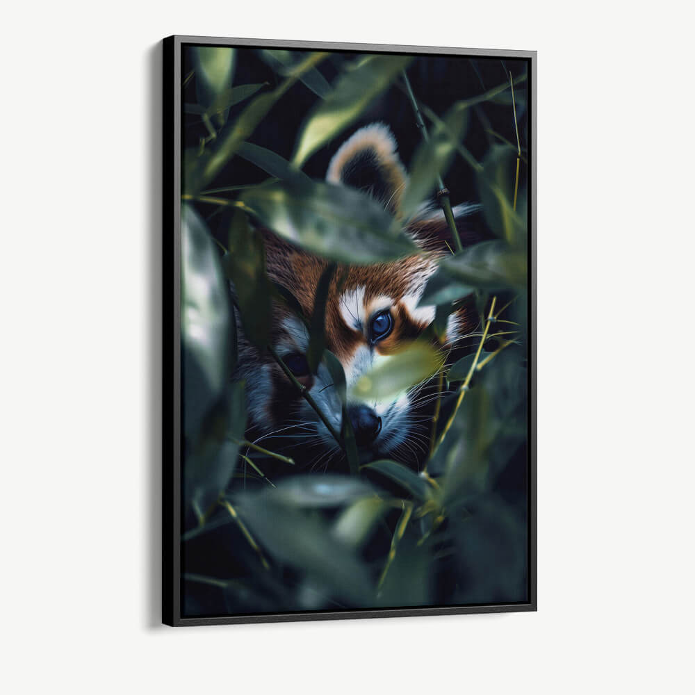 "Fox between the Leaves"