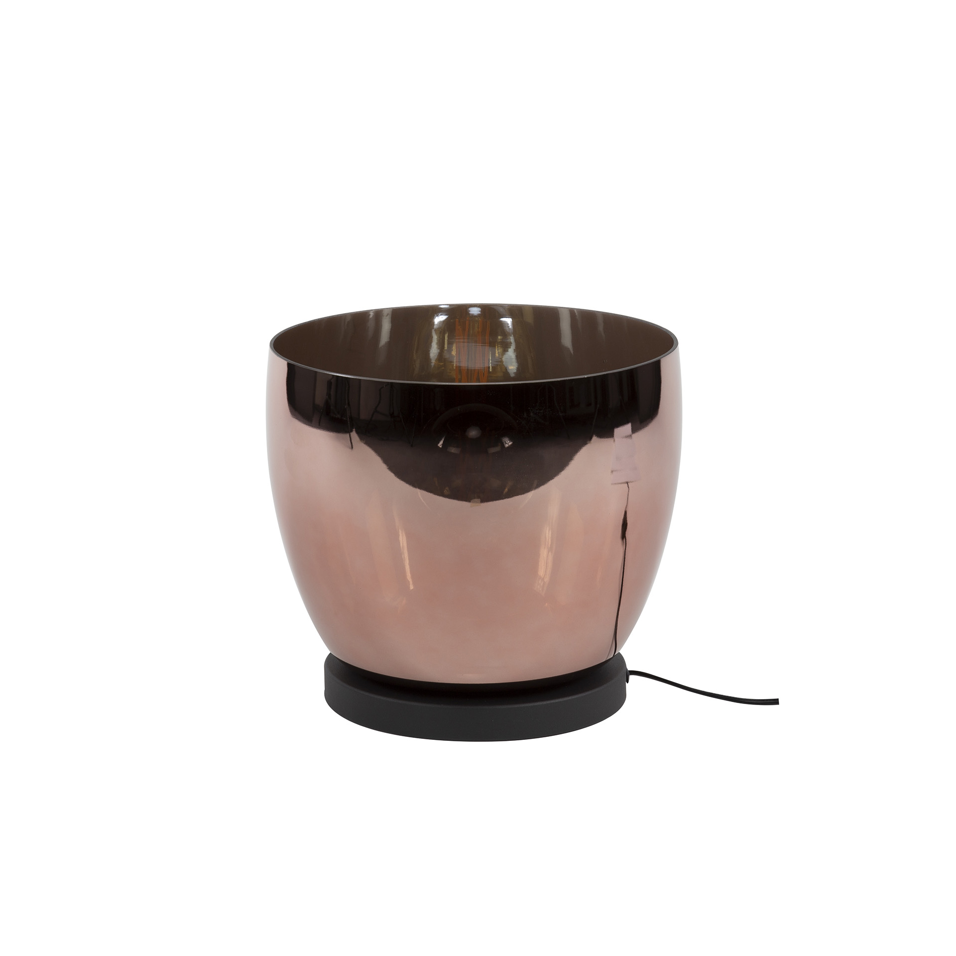 Lampada da terra UP L a 1 luce - Vetro ramato