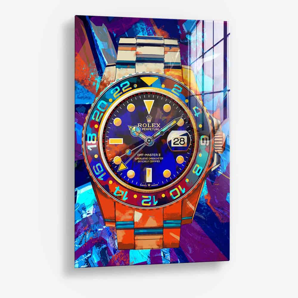 The Colored Watch - Vetro