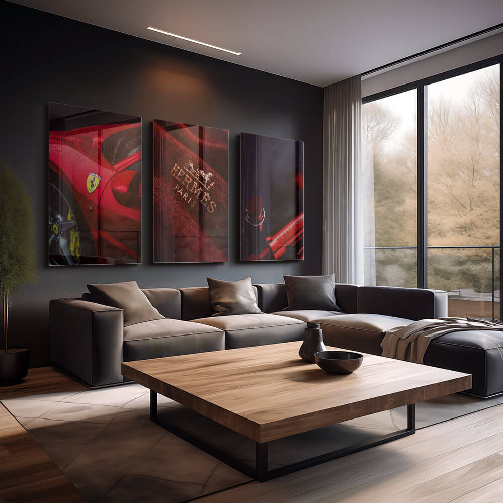 Bundle: "Ruby Luxe II" (3x) – Glass