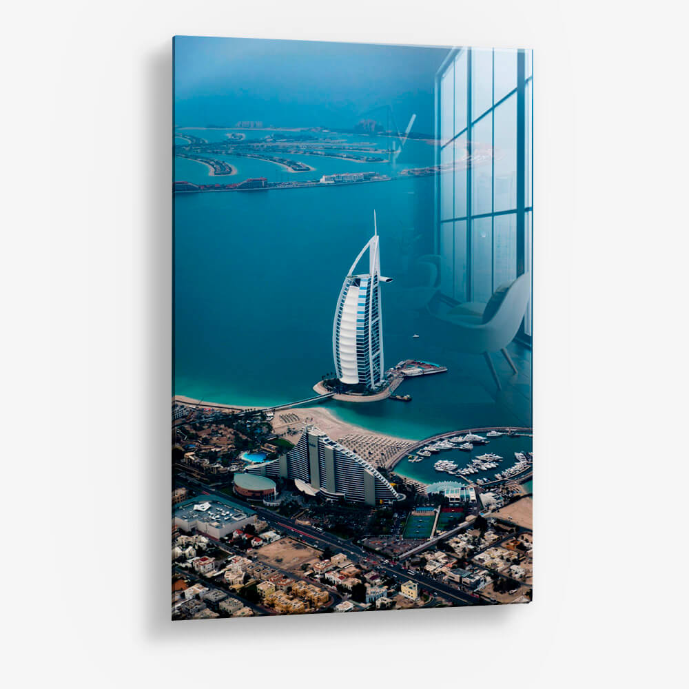 Burj Al Arab Birdview – Glass