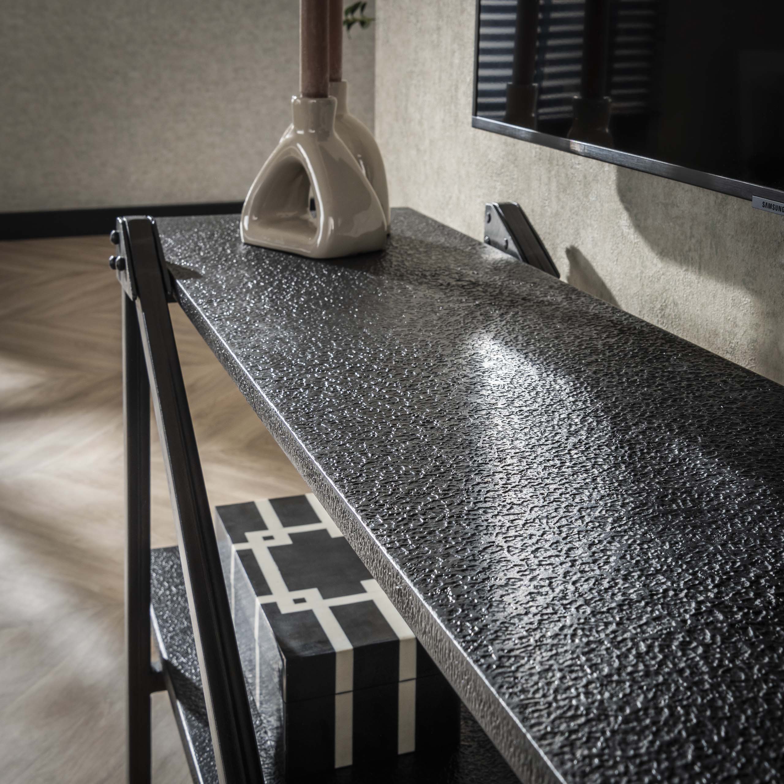 Mobile TV Piega 140 cm - Grigio