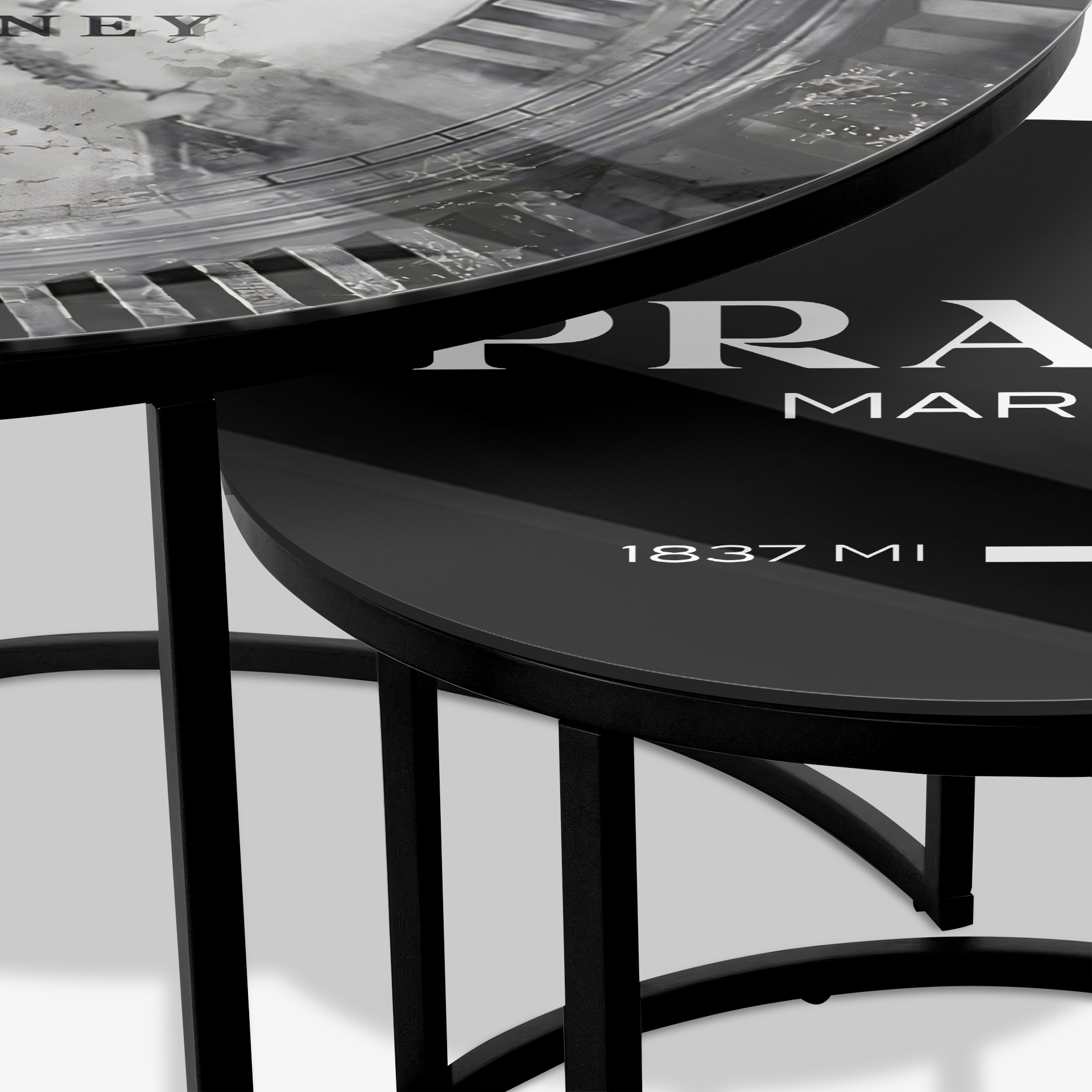Coffee table Black - Luxury Life II