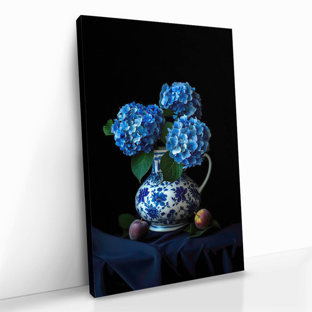 "Delft Blue & Dutch Tulips III"