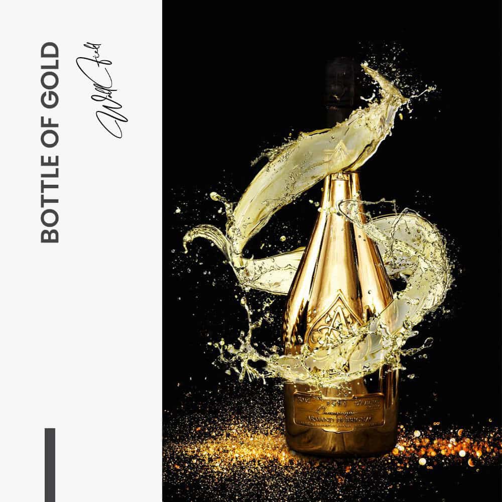 Bottle Of Gold - Vetro