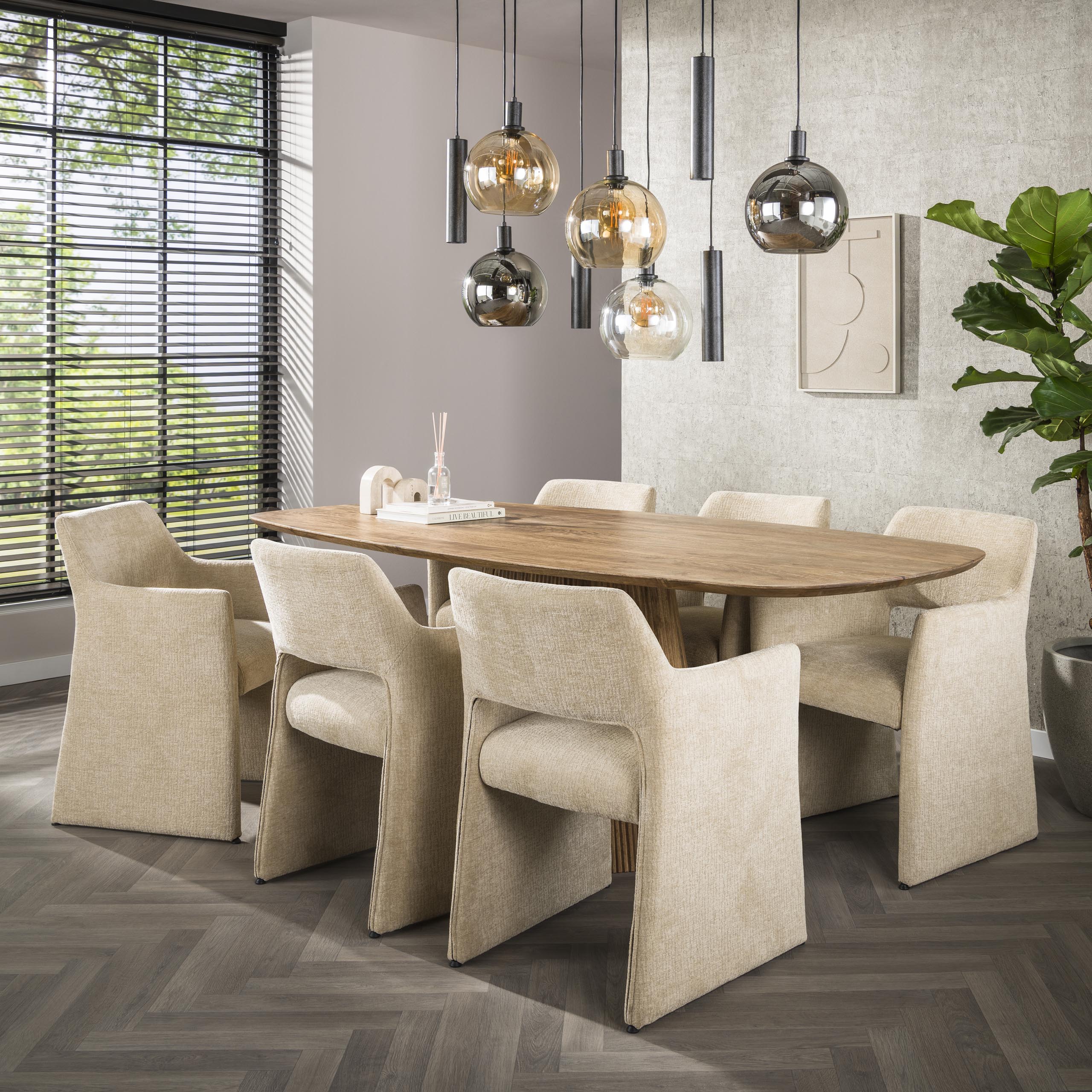 Armchair Forma - packed per 2 - Jaroq sand