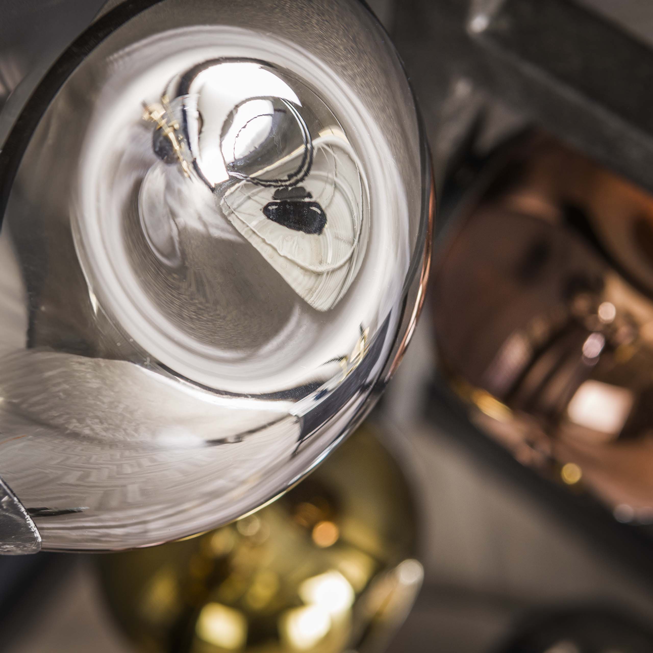 Lampada da terra Stellar 5 luci Artic nero