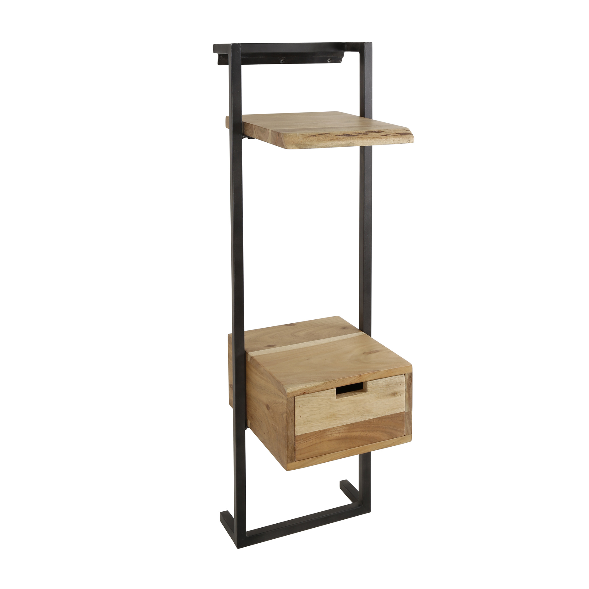 Comodino air solid XS / Acacia massiccia naturale