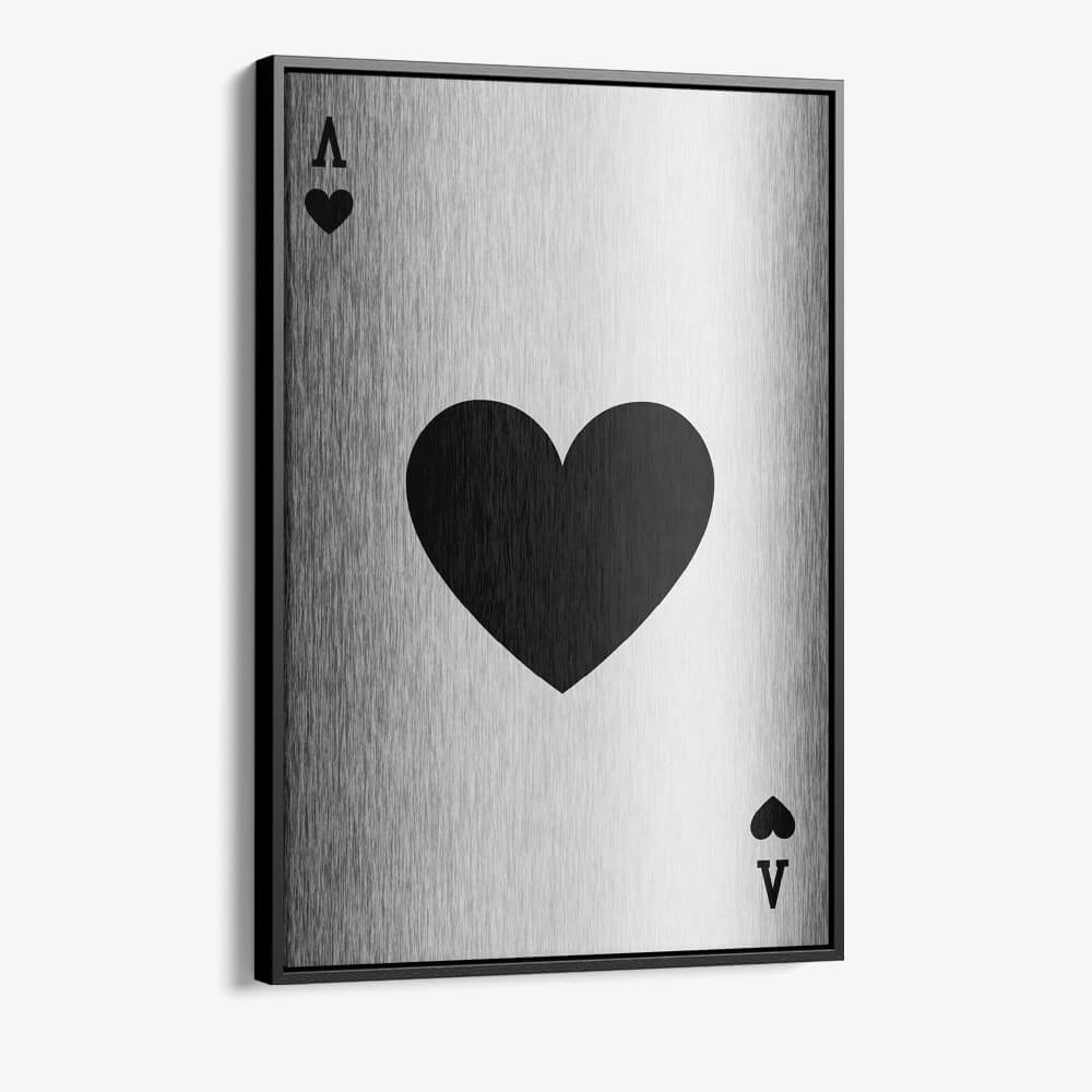 "Ace of Hearts Noir II"