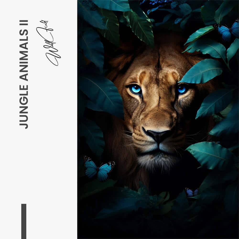 Bundle: "Jungle Animals" (3x) – Glass