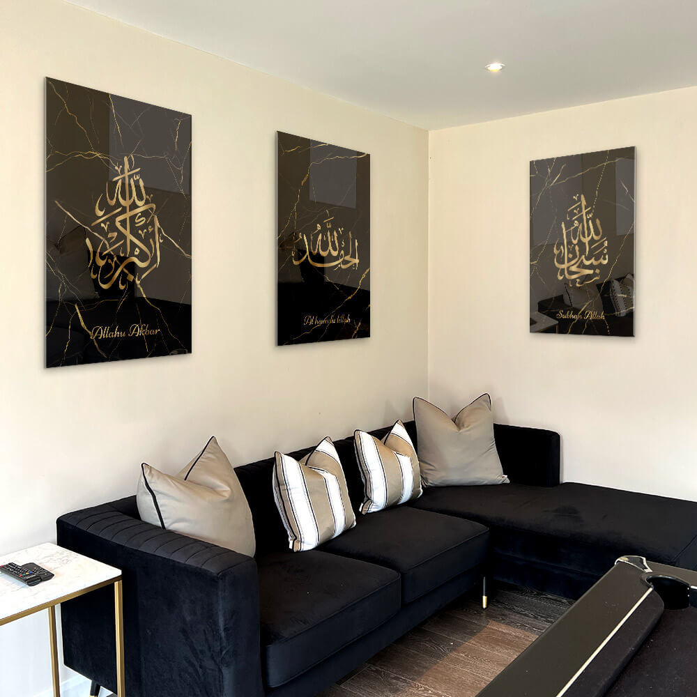 Bundle: "Sabr, Dua & Shukr" – Glass (3x)