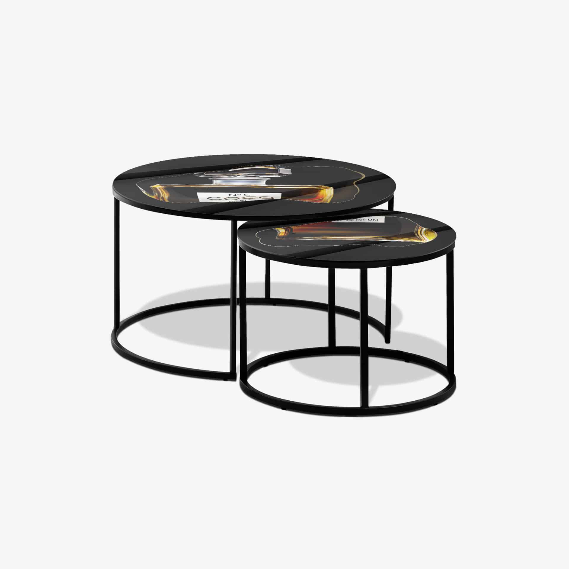 Tavolino Nero - N5 Droplet