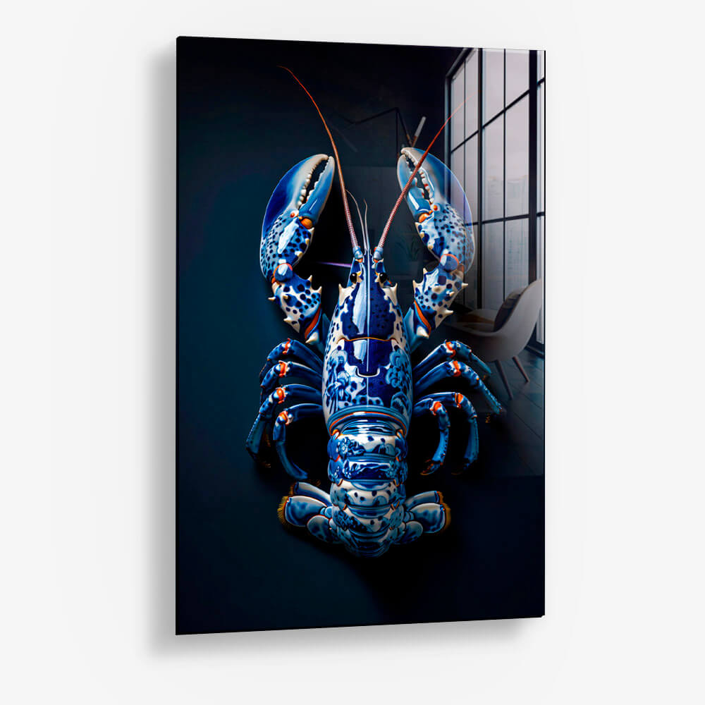 Blue Lobster II – Vetro